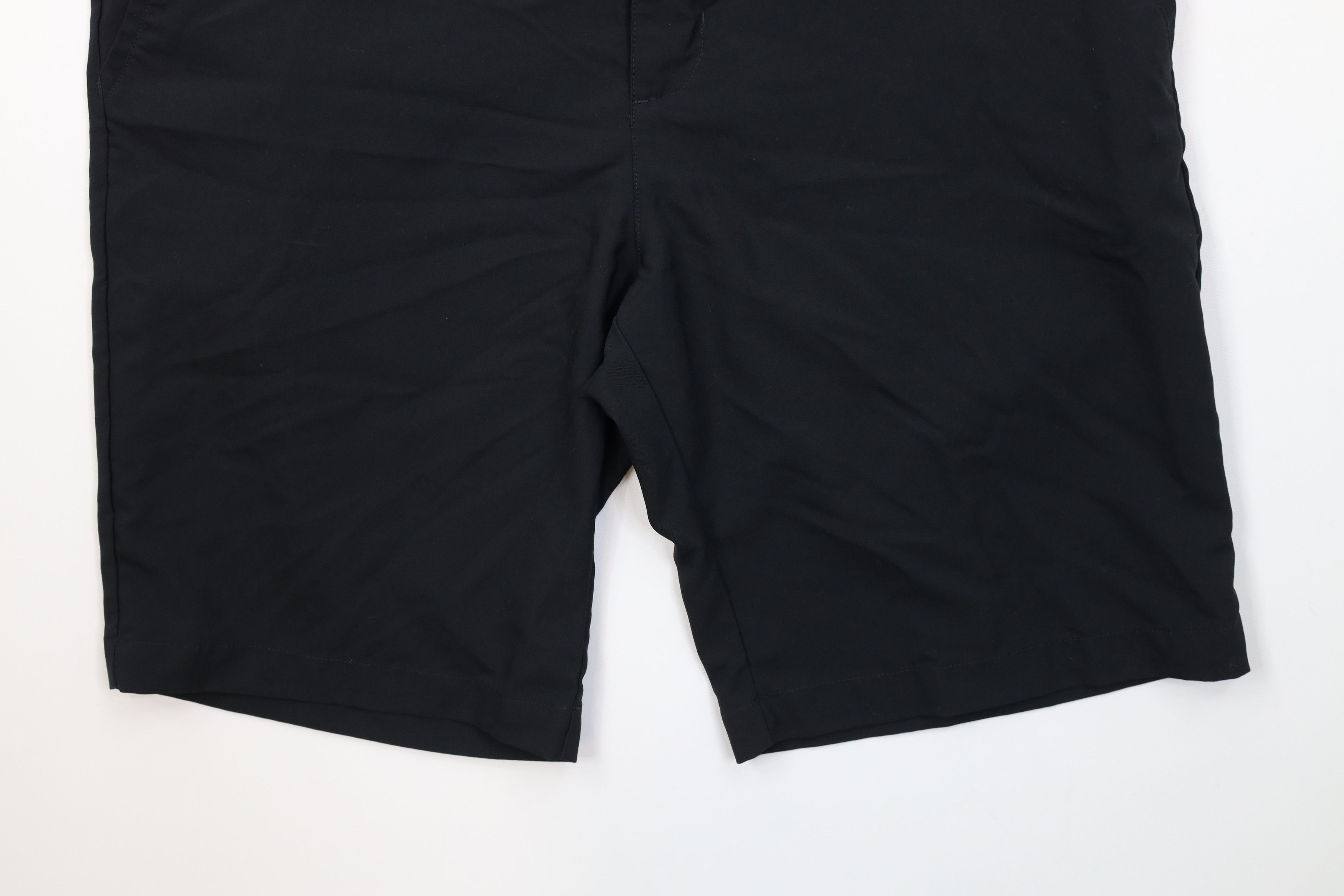 Adidas Vintage Y2K Adidas Golf Spell Microfiber Chino Shorts Black Size US 32 / EU 48 - 5 Thumbnail