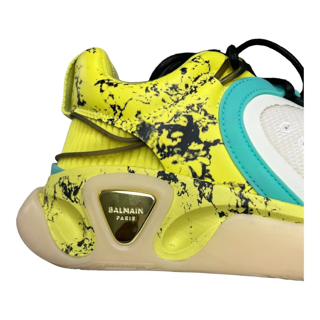 Balmain Balmain B Runner Platform Marble Print Sneaker Size US 10 / EU 43 - 9 Thumbnail