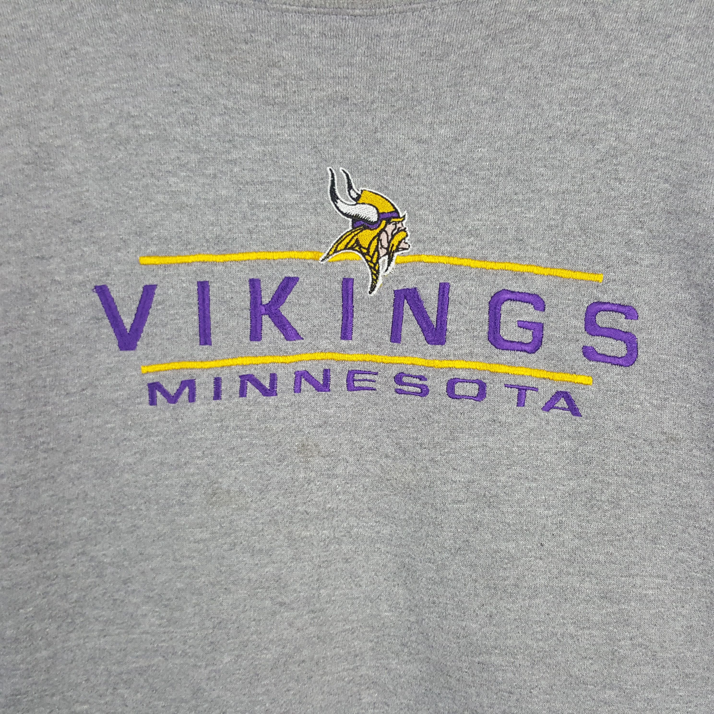 Logo Athletic × Vintage Vintage Vikings Minne Sota Sweatshirt Size US XL / EU 56 / 4 - 2 Thumbnail