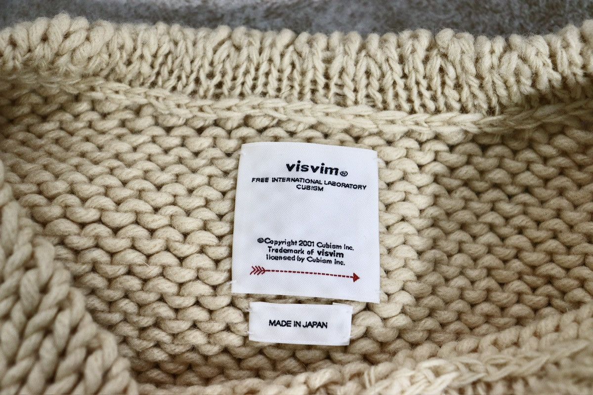 Visvim 22aw Amplus Boatneck Hand-Knit
