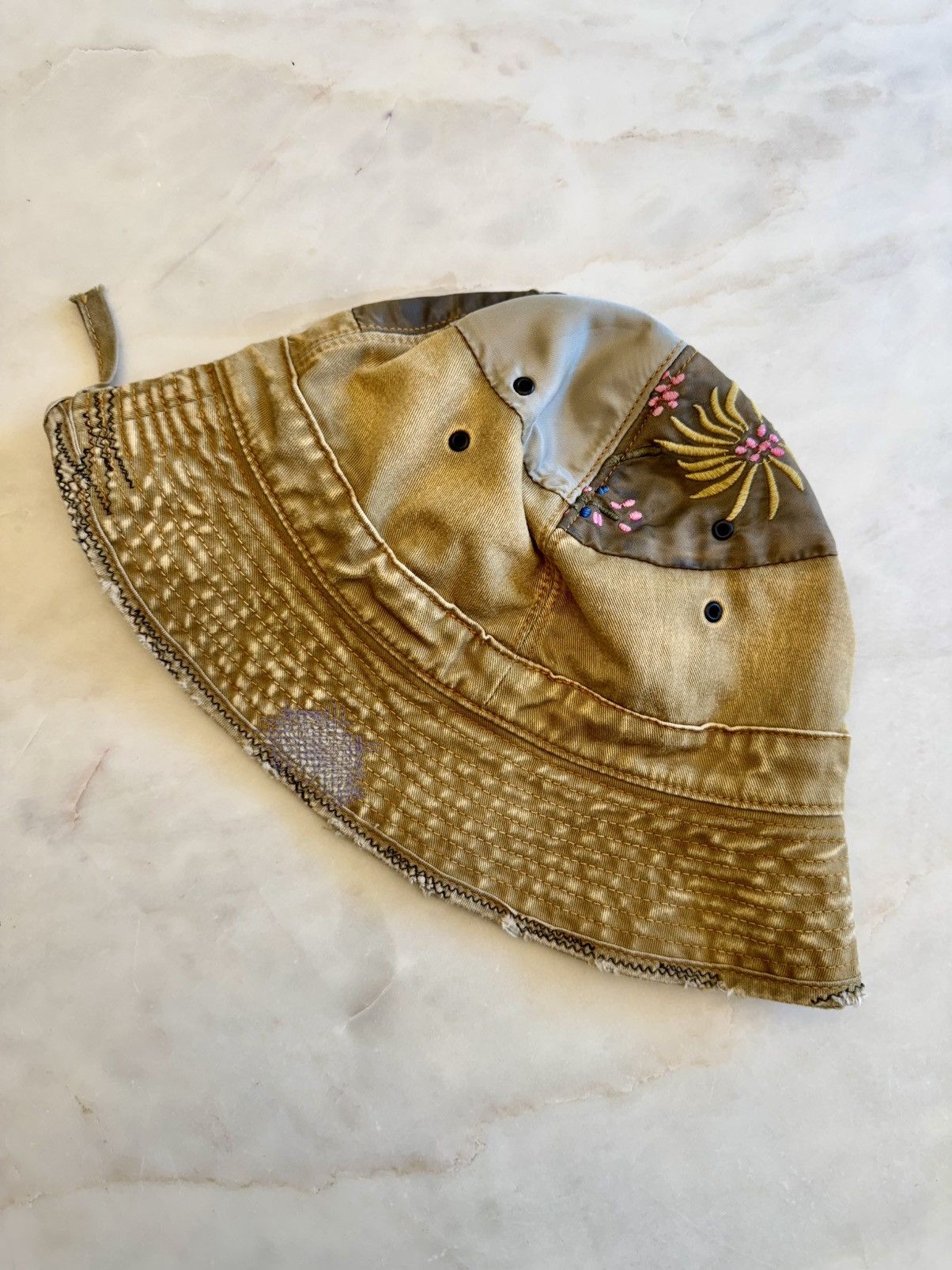 Kapital Kapital - Chino Bucket Hat Gypsy Remake (EK-1444) Size ONE SIZE - 2 Thumbnail
