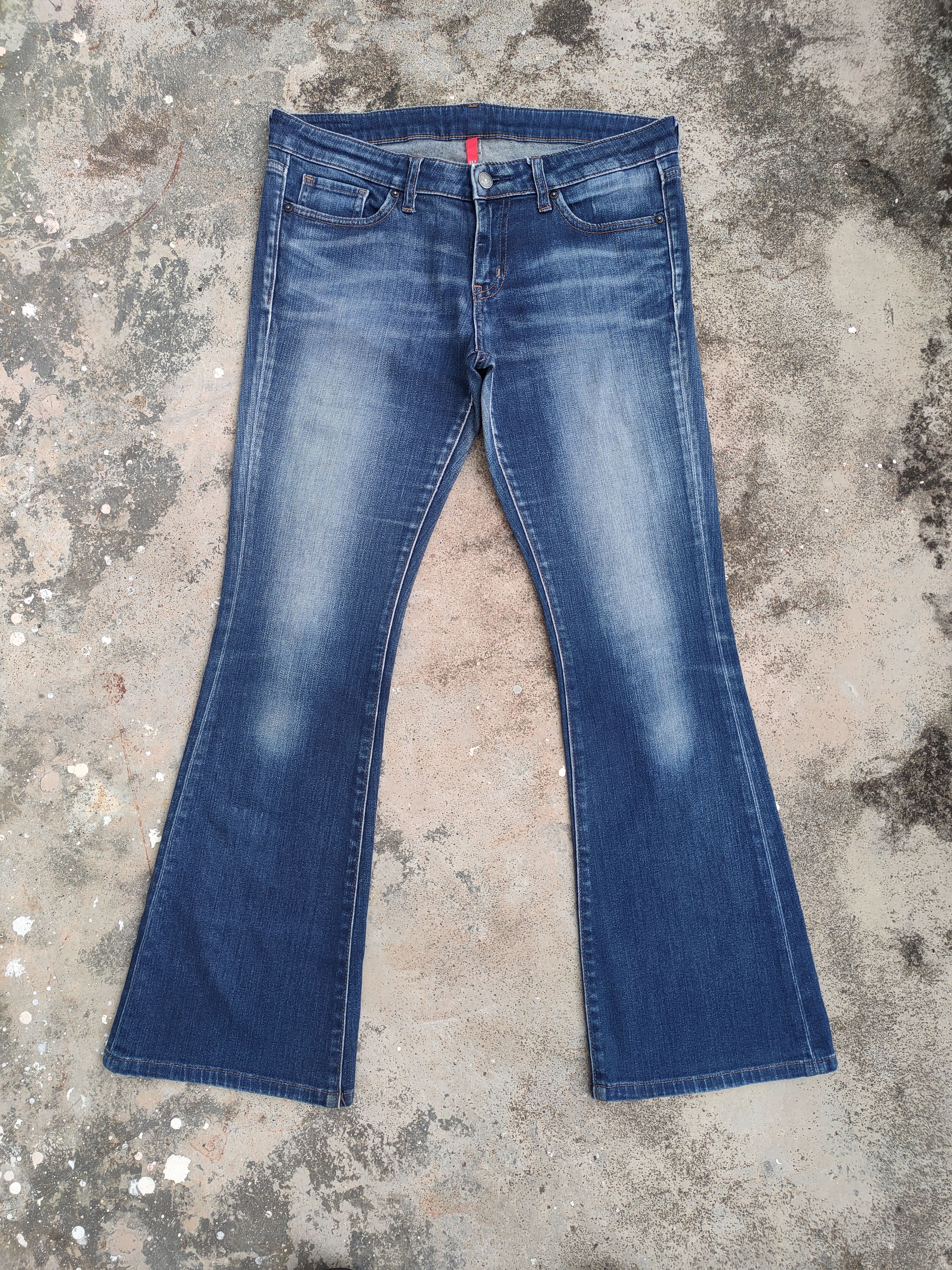 Japanese Brand BOOTCUT VINTAGE JAPANESE FLARE FADED JEANS DENIM PANTS Size US 32 / EU 48 - 1 Thumbnail