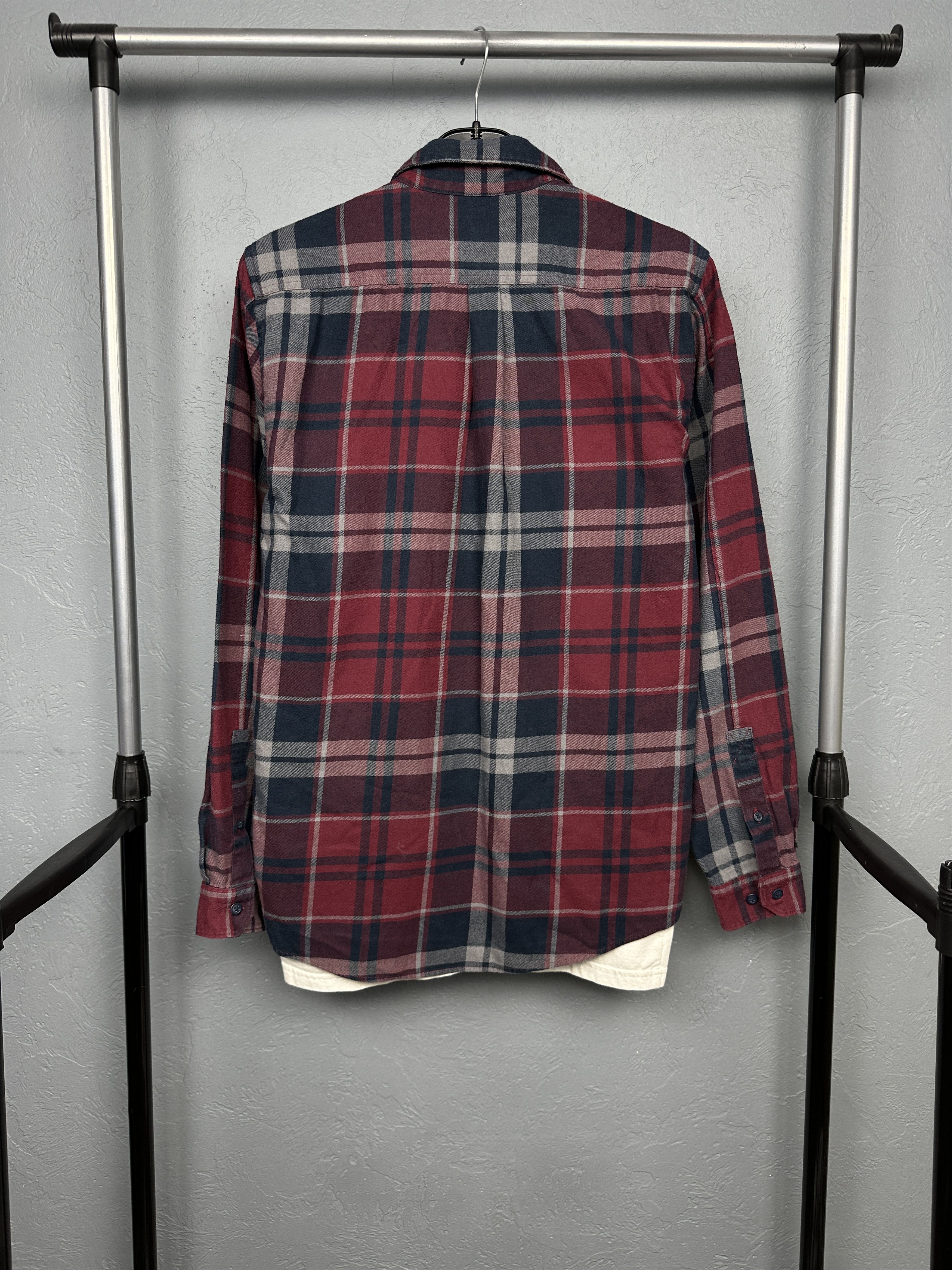 Barbour Barbour Mens Flannel Plaid Shirt Size US M / EU 48-50 / 2 - 7 Thumbnail