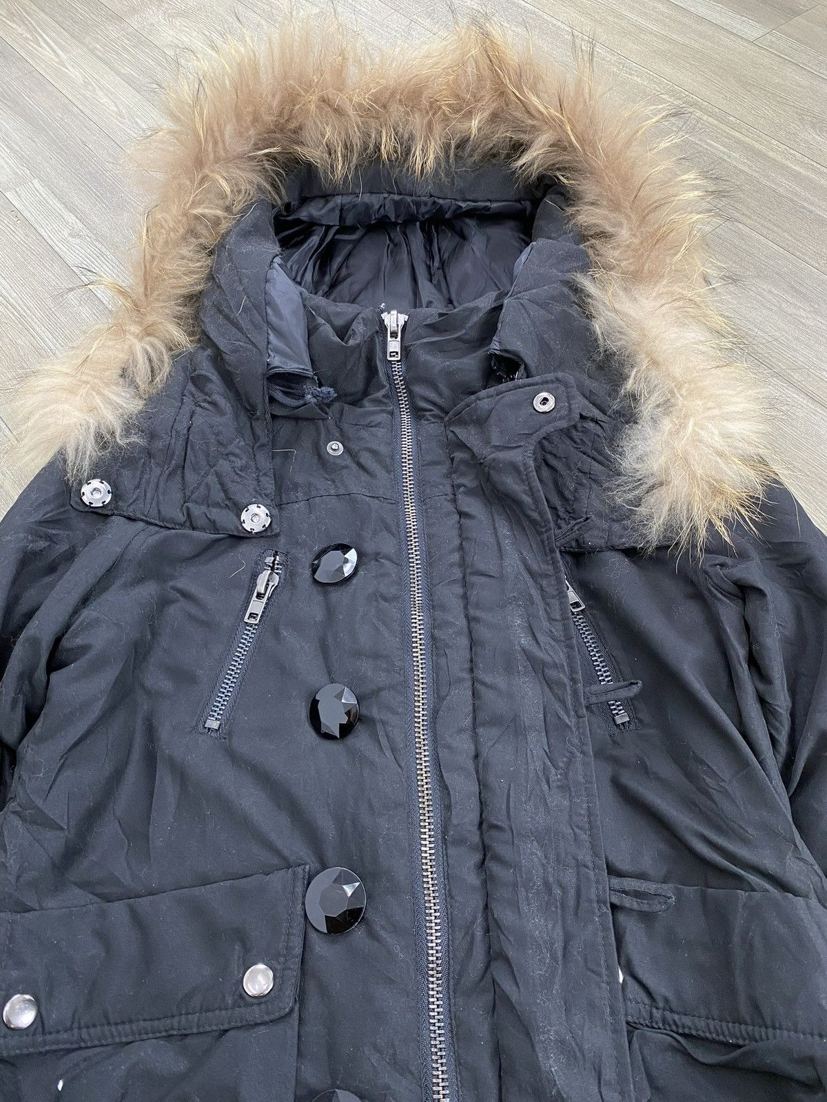 Japanese Brand 2000s Jurianojurrie Fur Bono Jacket - Kmrii Goa Lgb Style Size US M / EU 48-50 / 2 - 9 Thumbnail