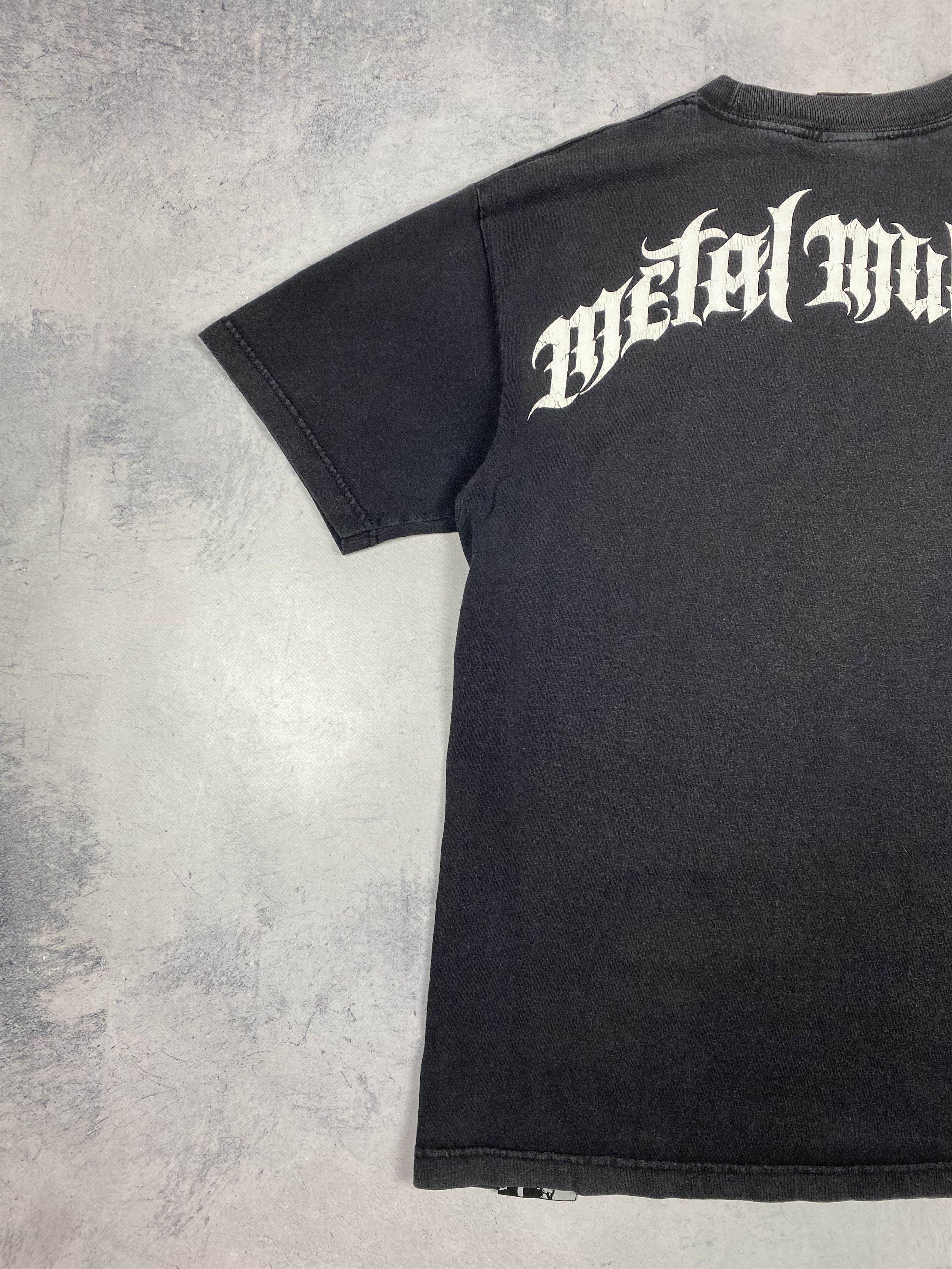 Band Tees Vintage Metal Mulisha Big Logo Skull Graphic y2k T Shirt Size US L / EU 52-54 / 3 - 12 Thumbnail
