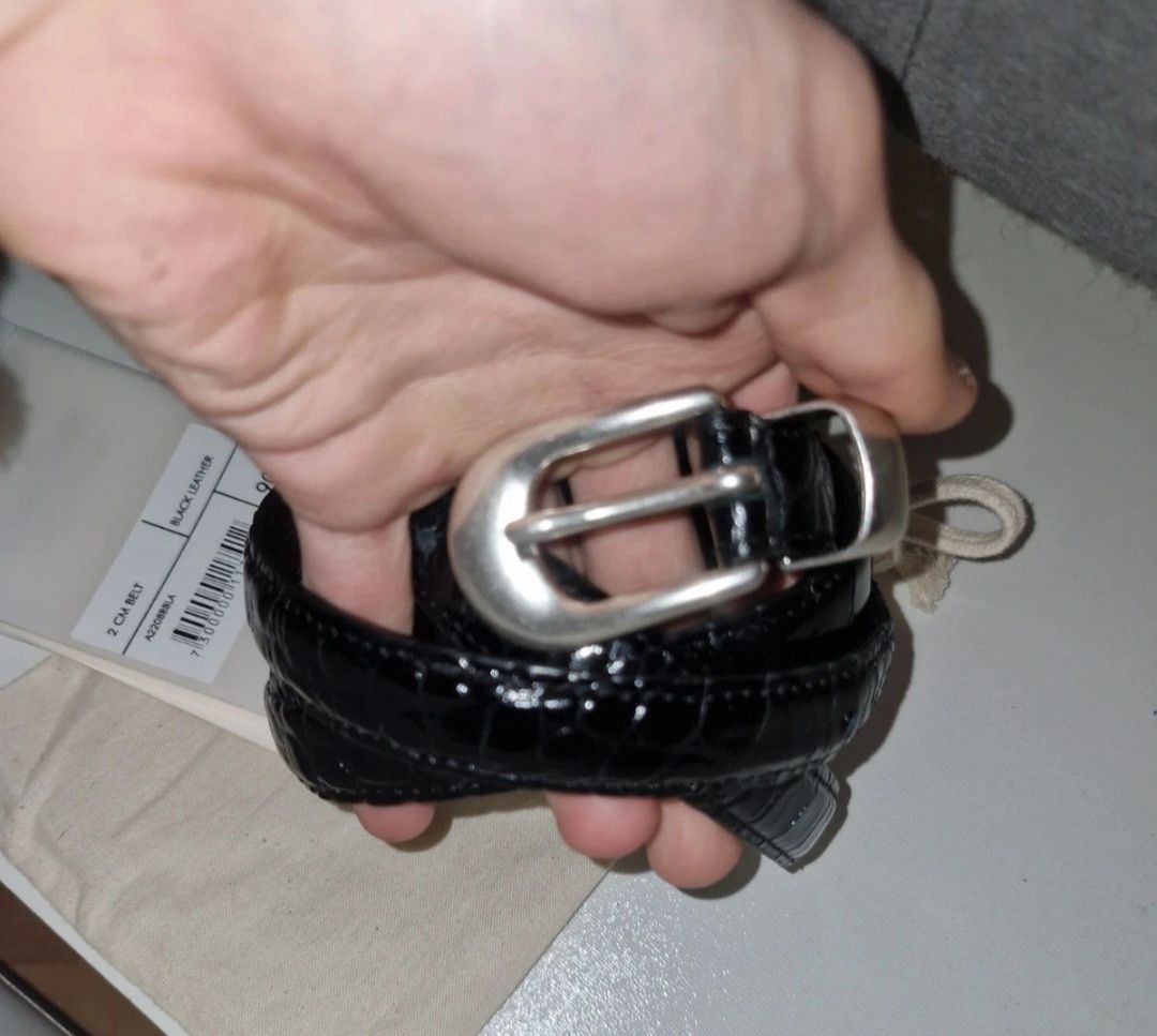 Our Legacy Our legacy croc belt Size 40 - 3 Thumbnail