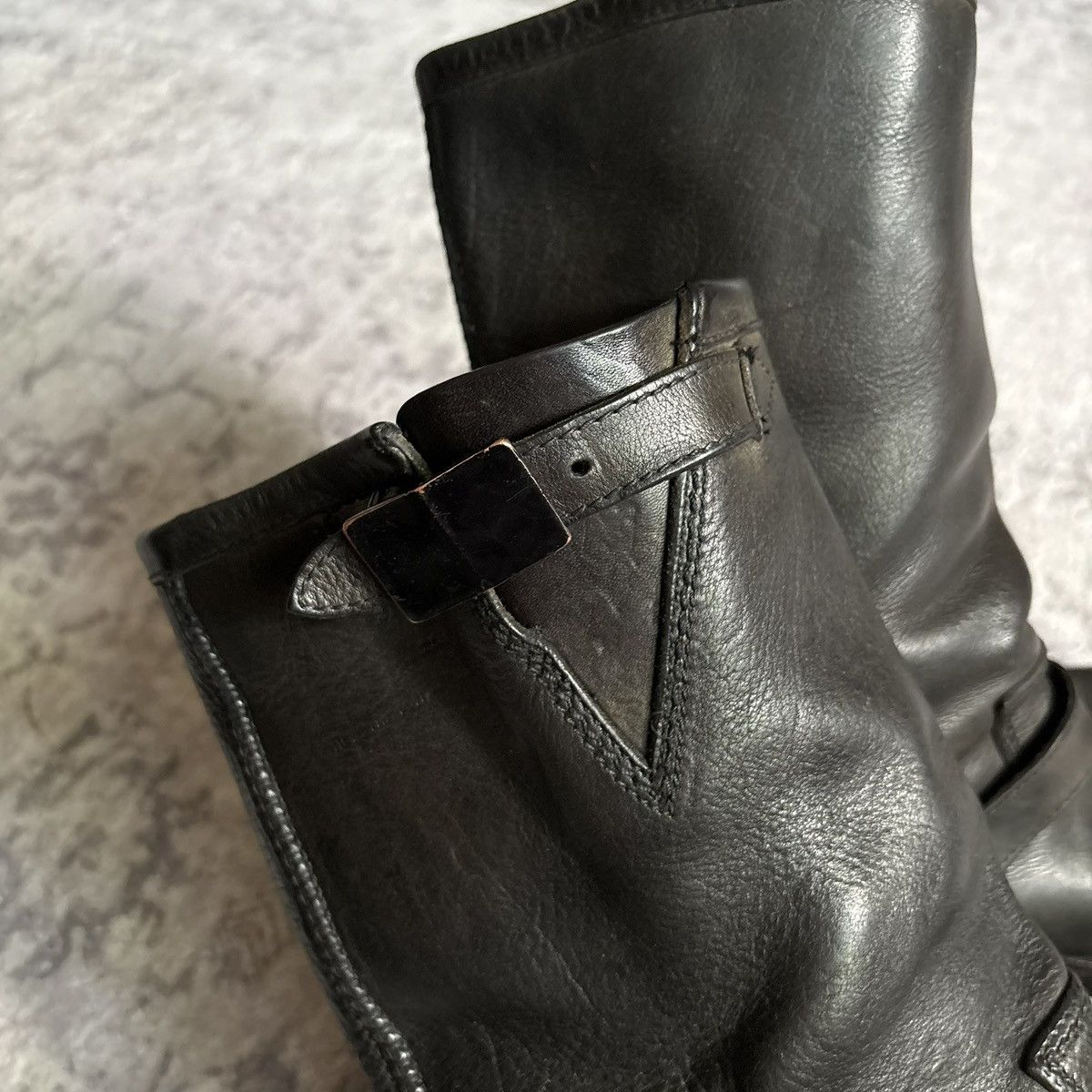 Incarnation Incarnation Guidi Horse Leather Buckled Engineer Boots | 44 Size US 11 / EU 44 - 4 Thumbnail