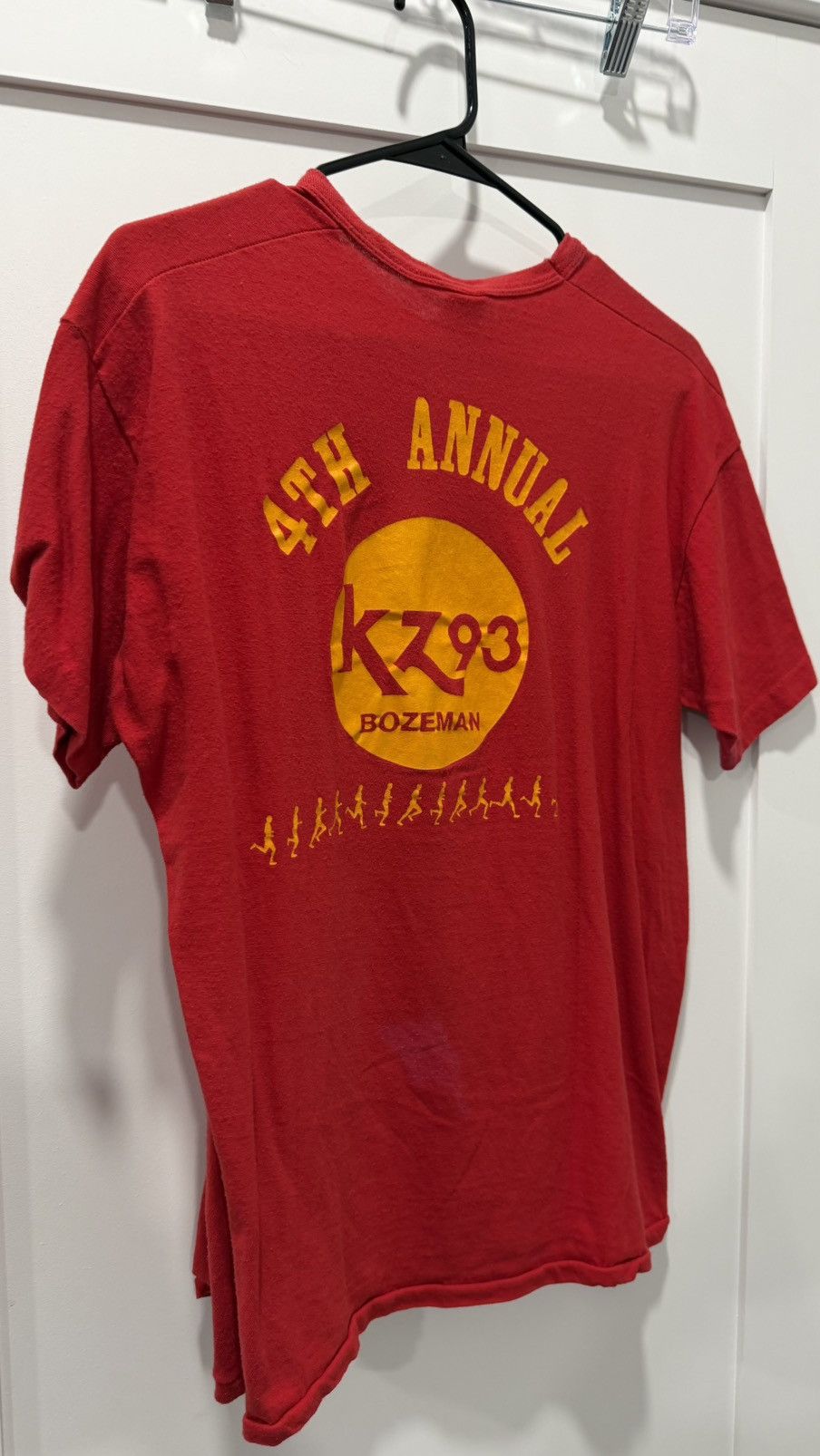 Vintage GOLDEN R SINGLE STICH RUSSEL ROSKIE RUN SHIRT Size US XL / EU 56 / 4 - 7 Thumbnail