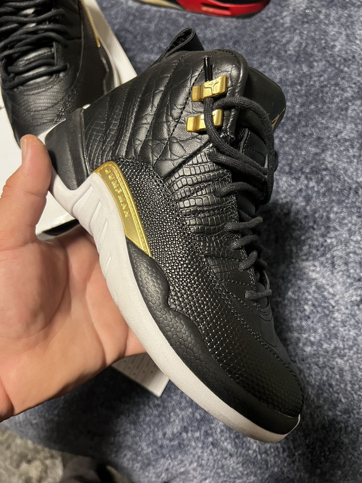 Women's Air Jordan 12 “reptile” size