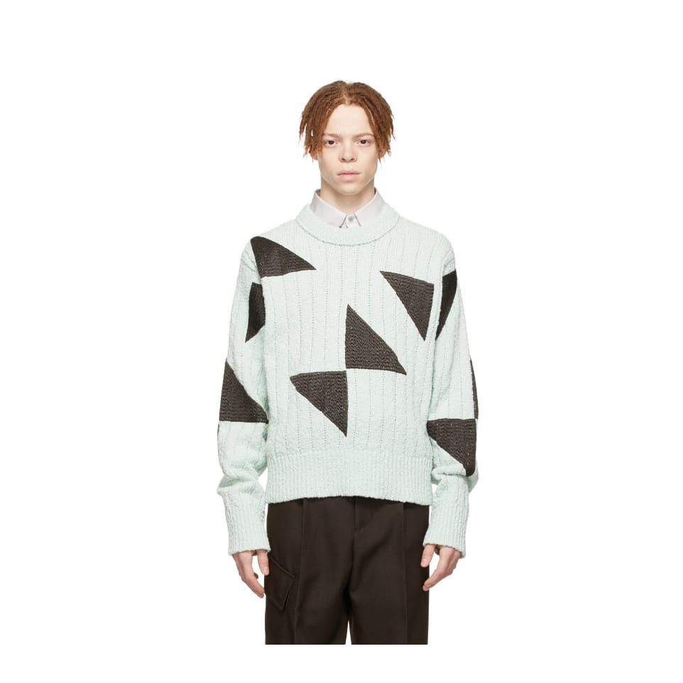 OAMC o1y0225 Sweater in Light Green/Brown Size US L / EU 52-54 / 3 - 1 Thumbnail
