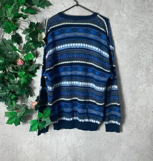 Japanese Brand × Vintage Vintage Turtleneck Long Sleeve Warm Classical Knit Sweater Size US L / EU 52-54 / 3 - 4 Thumbnail