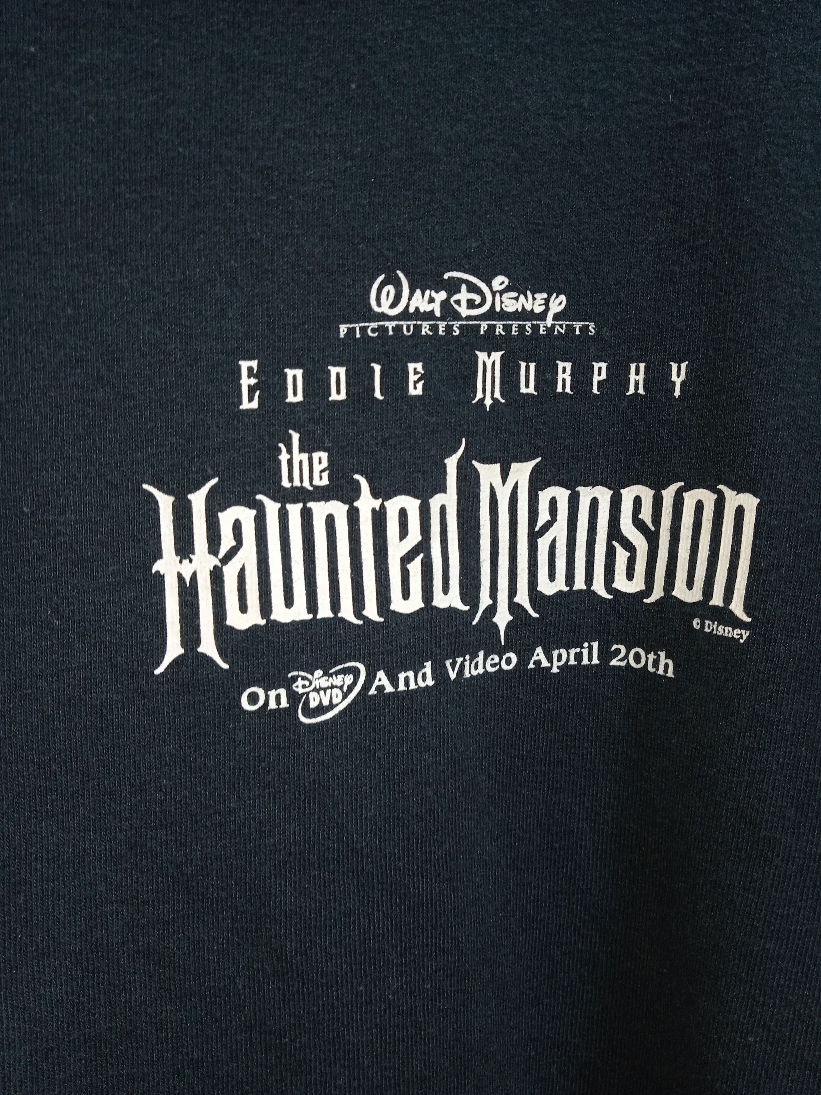 Vintage Vintage 2000s Eddie Murphy The Haunted Mansion DisneyT Shirt Size US L / EU 52-54 / 3 - 3 Thumbnail