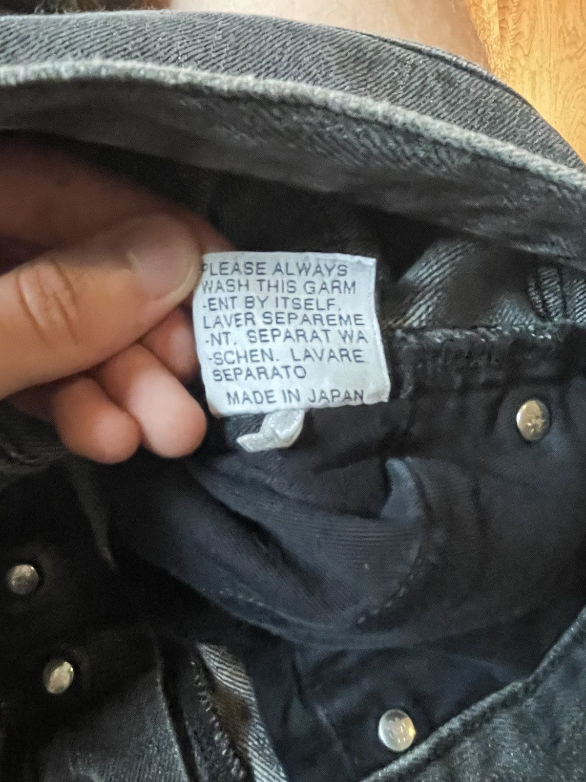 Dior × Hedi Slimane Dior Clawmark jeans Size US 33 - 7 Thumbnail