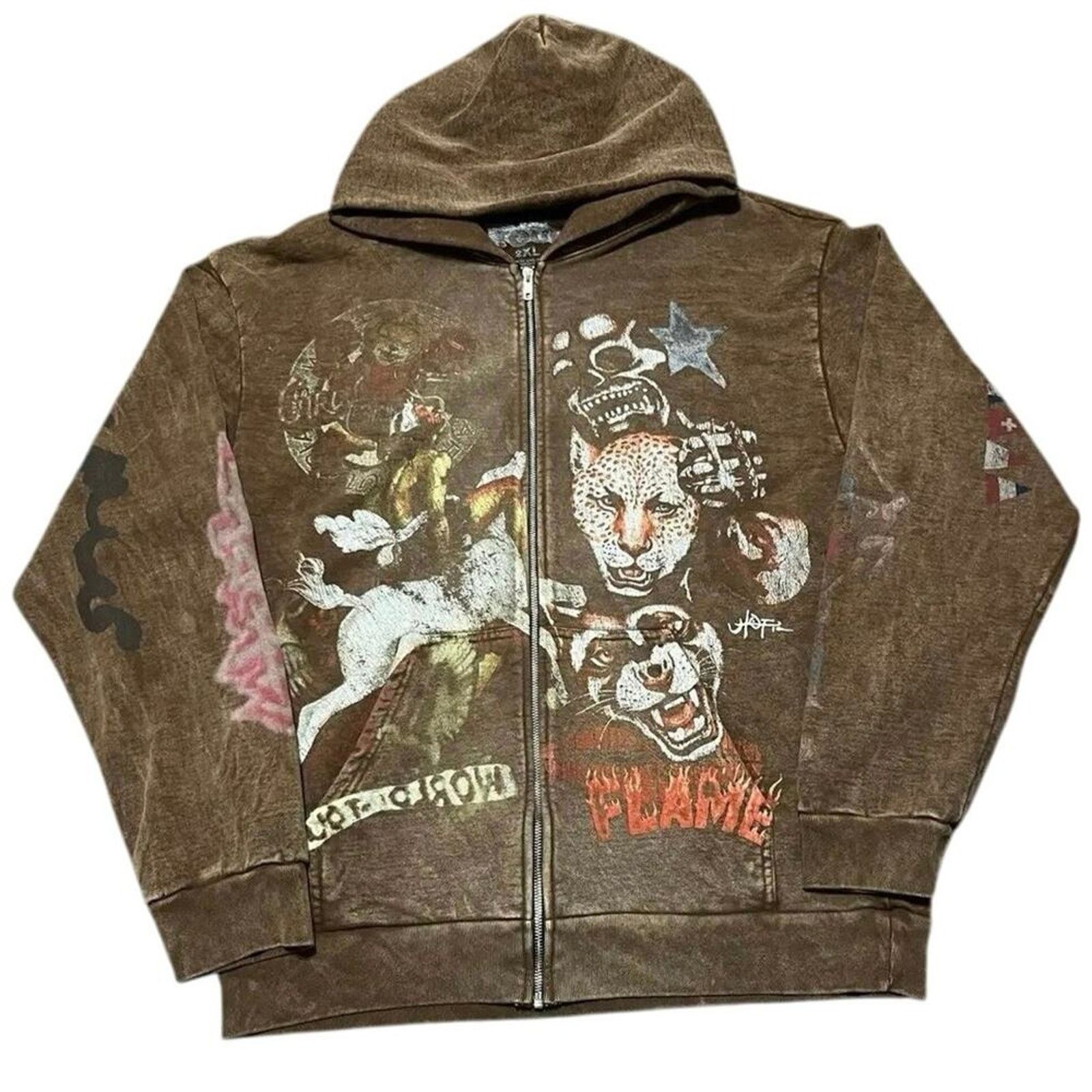 Travis Scott TRAVIS SCOTT Utopia Circus Maximus 2024 Tour Hoodie Size 2XL Size US XXL / EU 58 / 5 - 1 Thumbnail