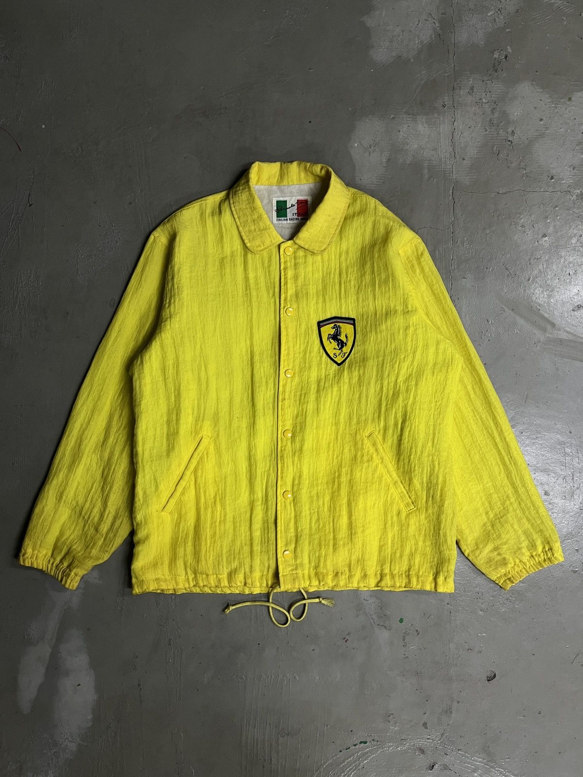 Ferrari Vintage 80s Ferrari Agip Formula One Jacket Size US L / EU 52-54 / 3 - 1 Thumbnail