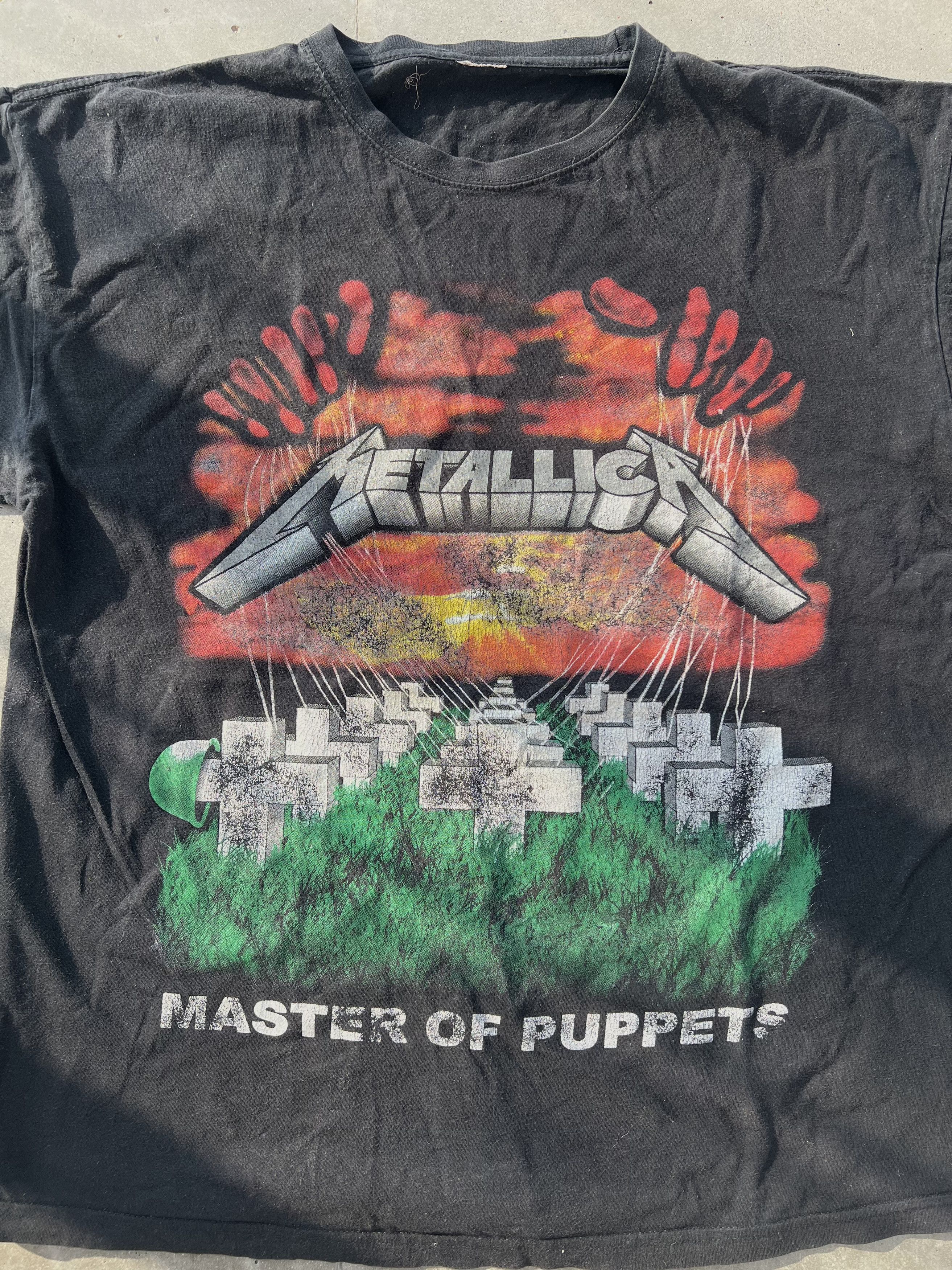 Metallica × Vintage Metallica band t shirt vintage Size US XL / EU 56 / 4 - 2 Thumbnail
