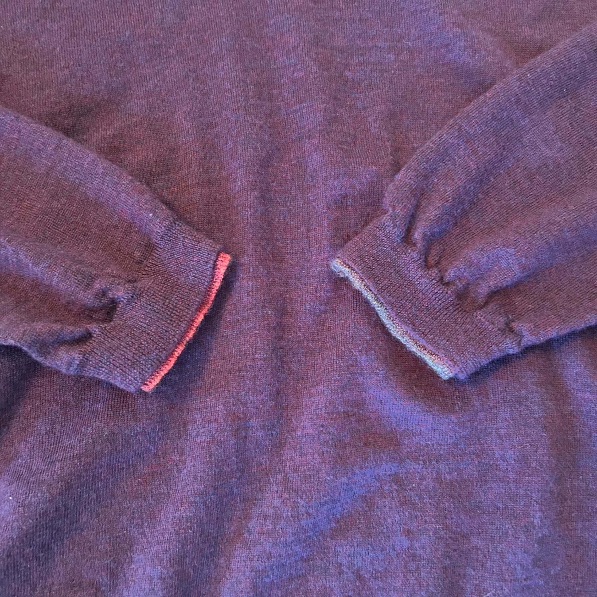 Robert Graham Robert Graham 100% Wool Classic Preppy V-Neck Sweater 2XL Size US XXL / EU 58 / 5 - 3 Thumbnail