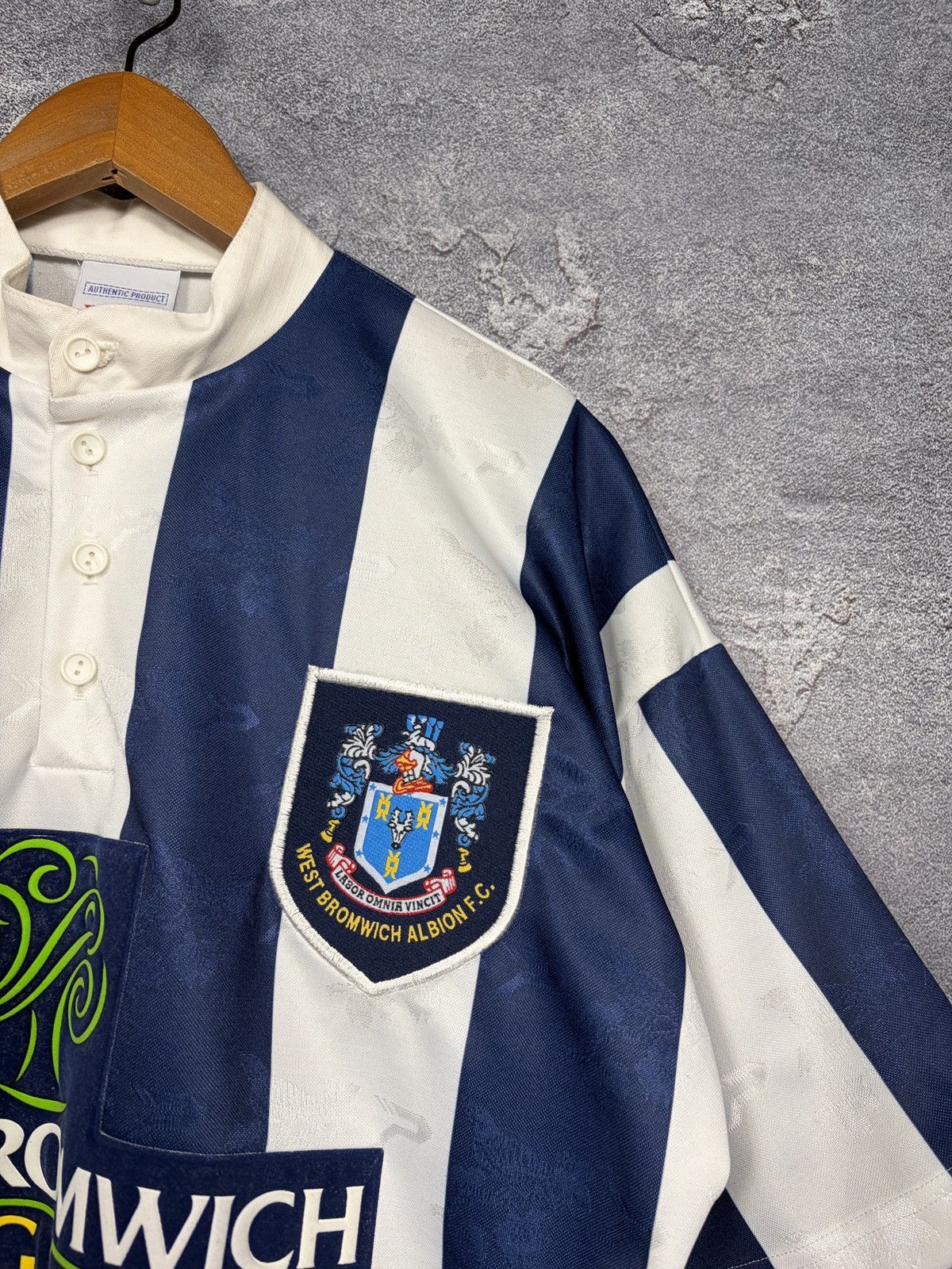 Vintage Vintage 1997 West Bromwich Albion #8 Sneekes Jersey T-shirt Size US M / EU 48-50 / 2 - 7 Thumbnail