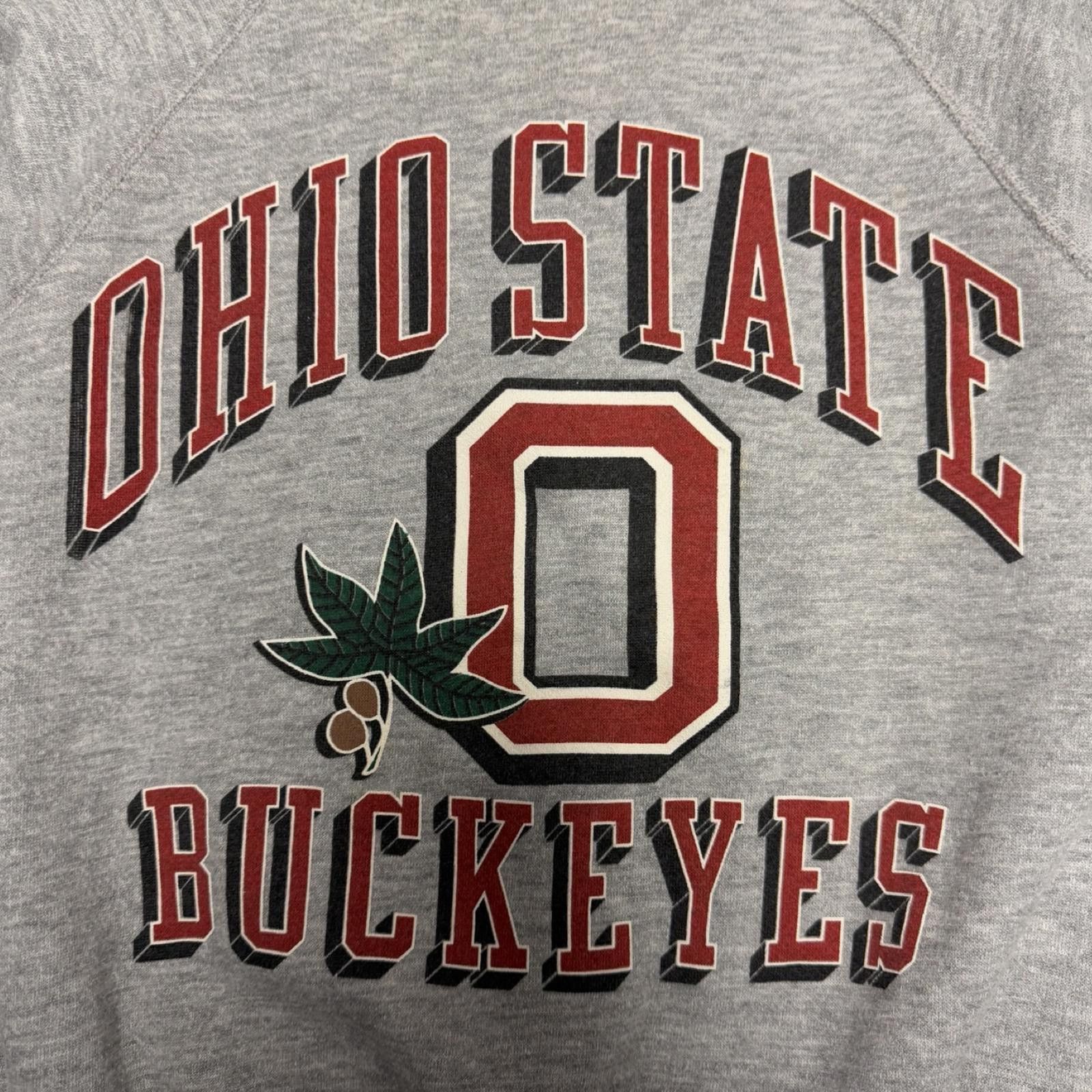 Designer 80s Ohio State Buckeyes Crewneck — M — Size US M / EU 48-50 / 2 - 2 Thumbnail