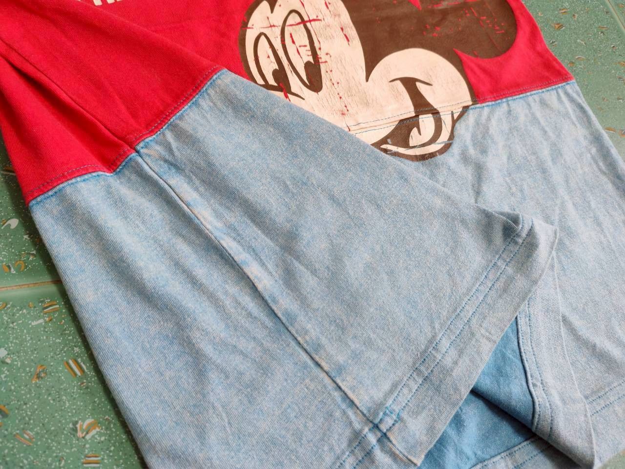 Disney 00s vintage disney mickey mouse t shirt 2 layer 17.5/25 Size US S / EU 44-46 / 1 - 6 Thumbnail