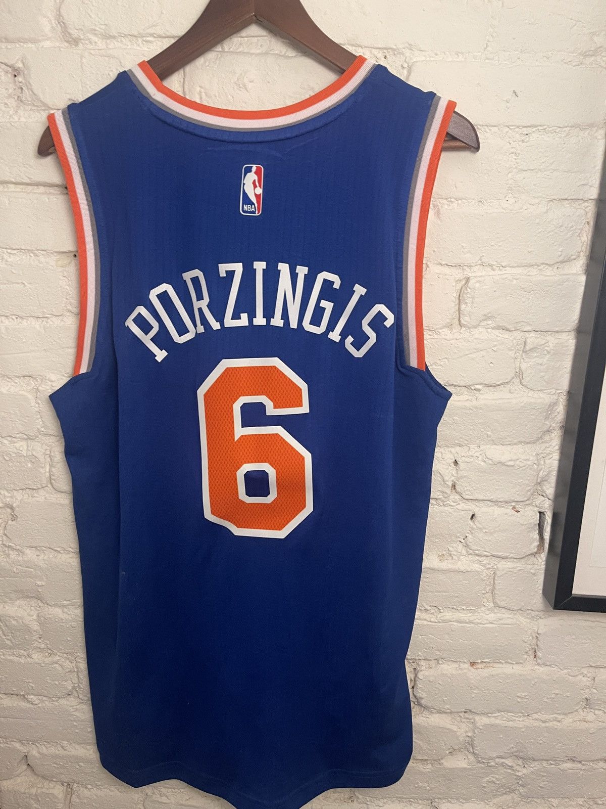 Adidas × NBA New York Knicks Porzingis Jersey Size US M / EU 48-50 / 2 - 1 Thumbnail