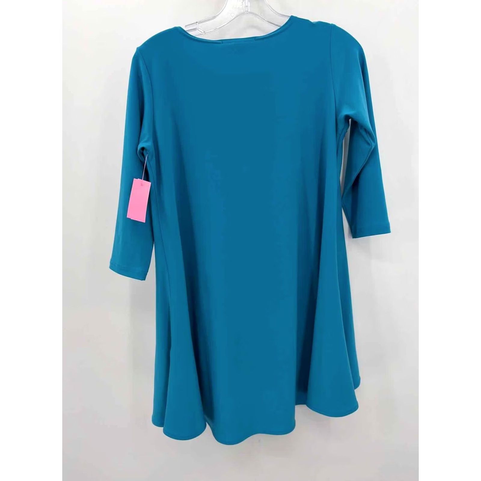 Vintage Pre-Owned Sympli Blue Size Small Tunic Long Sleeve Blouse Size S / US 4 / IT 40 - 3 Thumbnail
