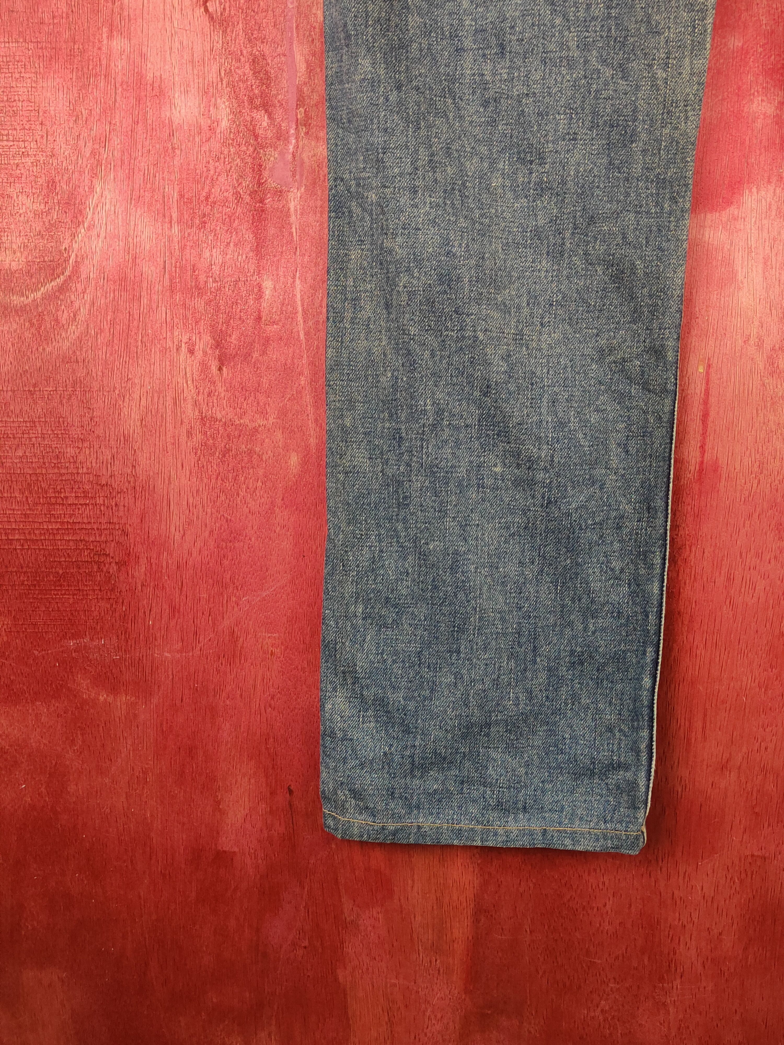 Edwin Something-Edwin Blue Faded Distressed Ripped Jeans #S2250 Size US 32 / EU 48 - 10 Thumbnail