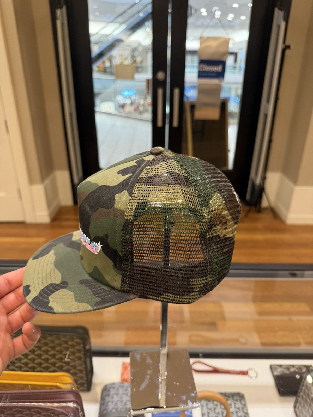 Supreme Supreme Wrench Mesh Trucker Hat - Camo Size ONE SIZE - 2 Thumbnail