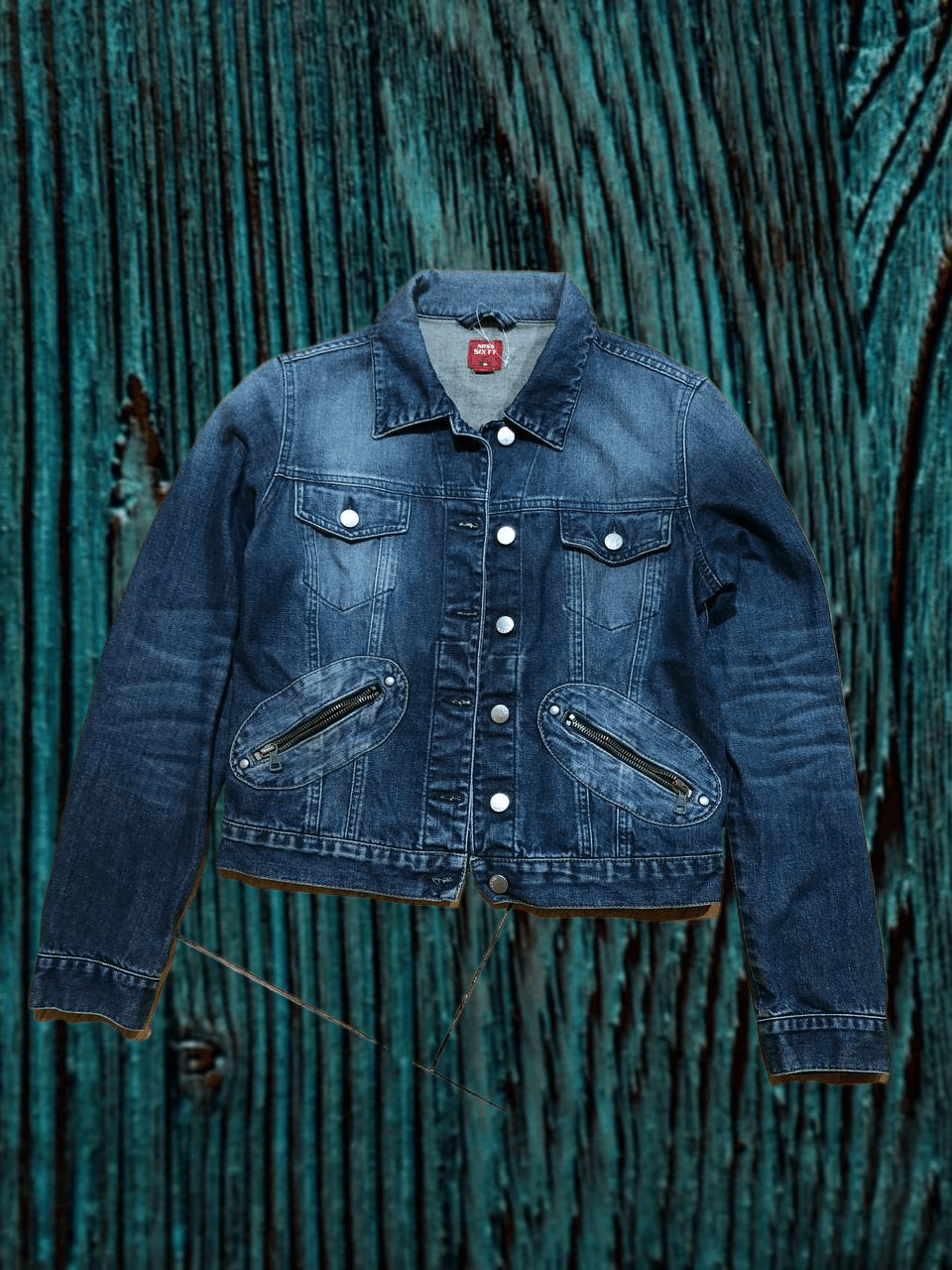 Miss Sixty Vintage Miss Sixty Denim Jacket Logo Hip Hop Streetwear Y2K Size M / US 6-8 / IT 42-44 - 1 Thumbnail
