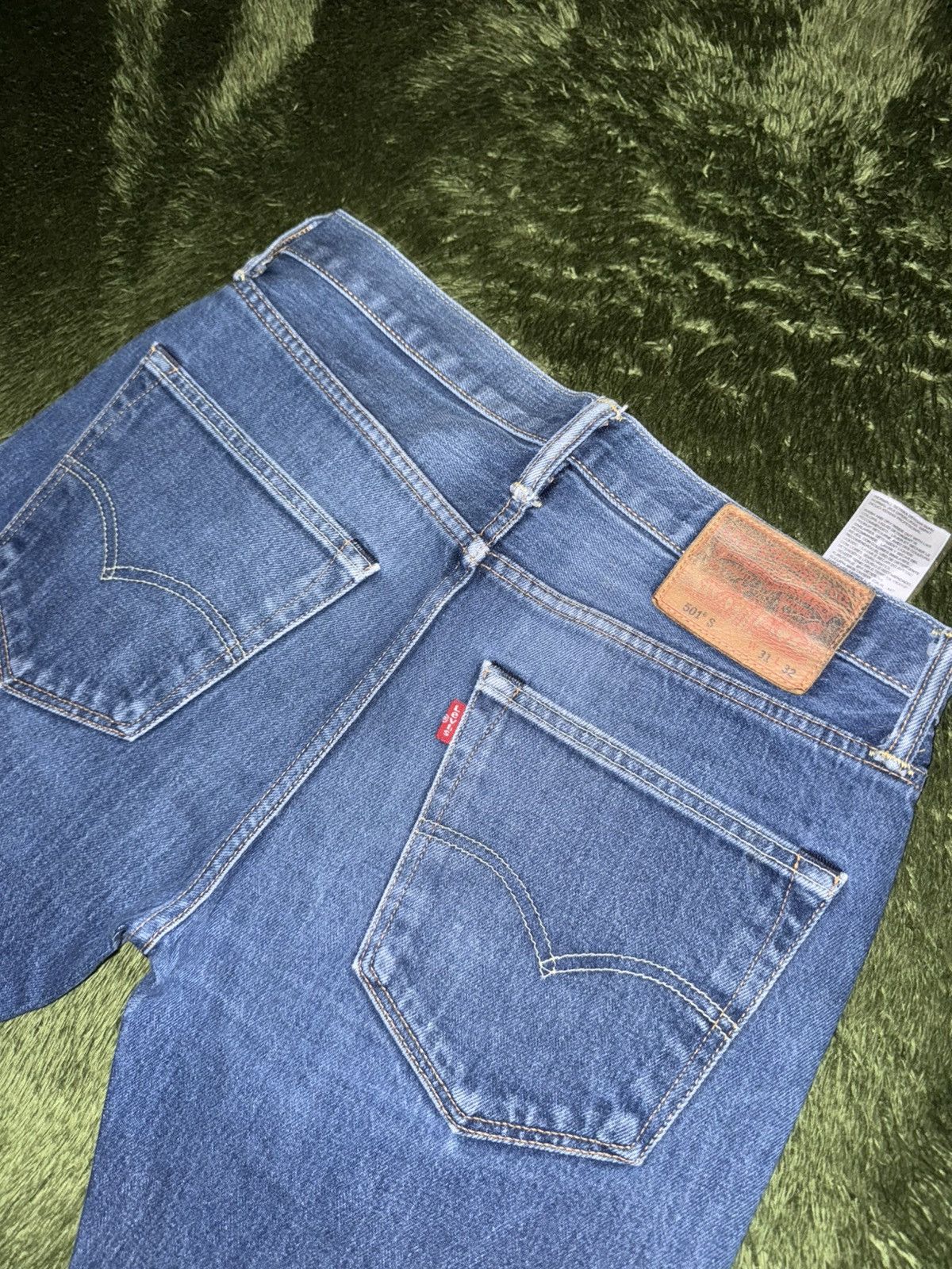 Levi's [W31/L32] Levi’s 501 S Leather Label Vintage Wash Size US 31 - 8 Thumbnail