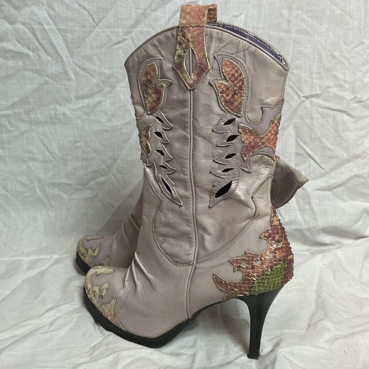 Vintage Y2K Fairy Vintage Heels Size US 7 / IT 37 - 2 Thumbnail