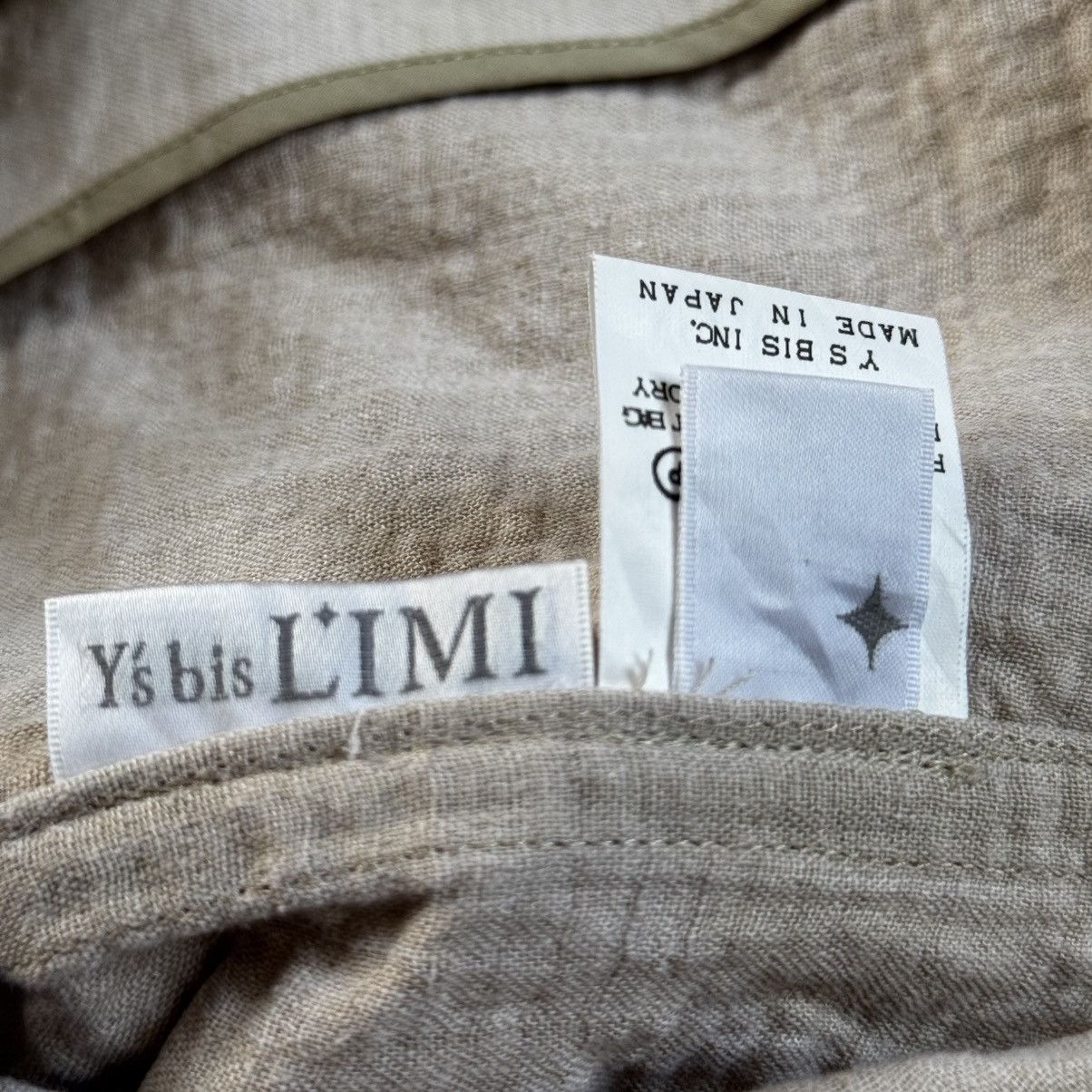 Limi Feu VTG Y’s Bis LIMI Yohji Yamamoto Cotton Linen Jacket Designer Size S / US 4 / IT 40 - 5 Thumbnail