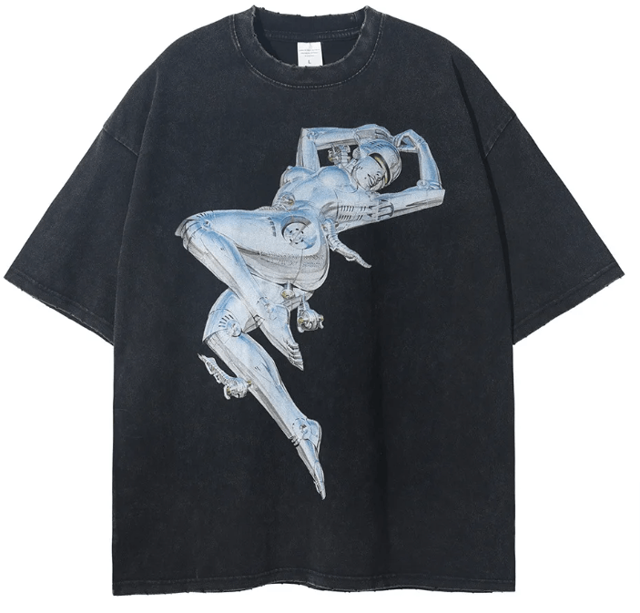 Japanese Brand × Vintage "Steel Soul-L" Oversized T-shirt Size US L / EU 52-54 / 3 - 1 Thumbnail