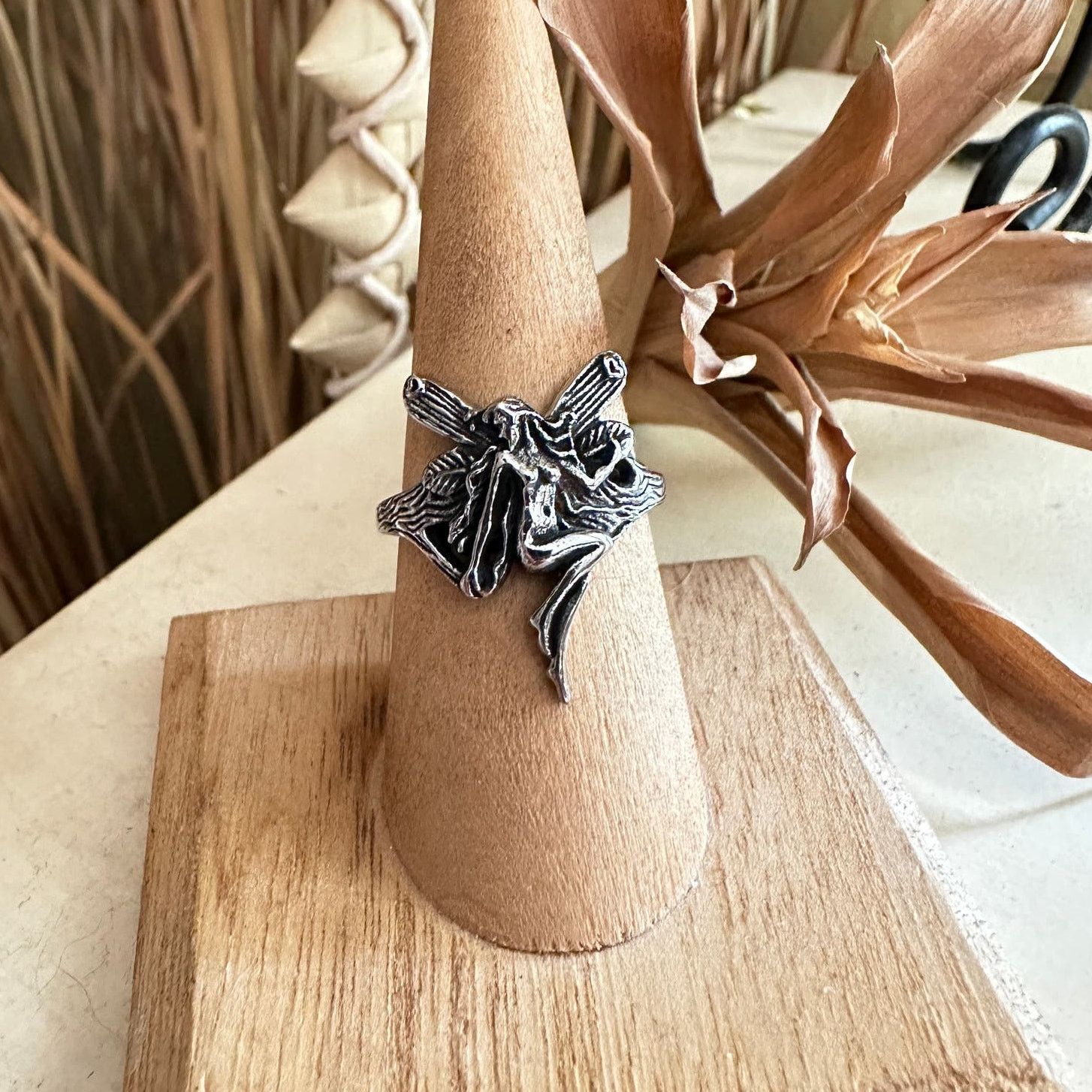 Other Fairy Stainless Steel Ring Size ONE SIZE - 1 Thumbnail