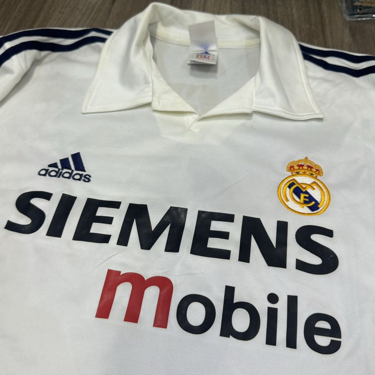 Adidas Real Madrid 02/03 CL home shirt #6 I.Helguera Size US L / EU 52-54 / 3 - 3 Thumbnail