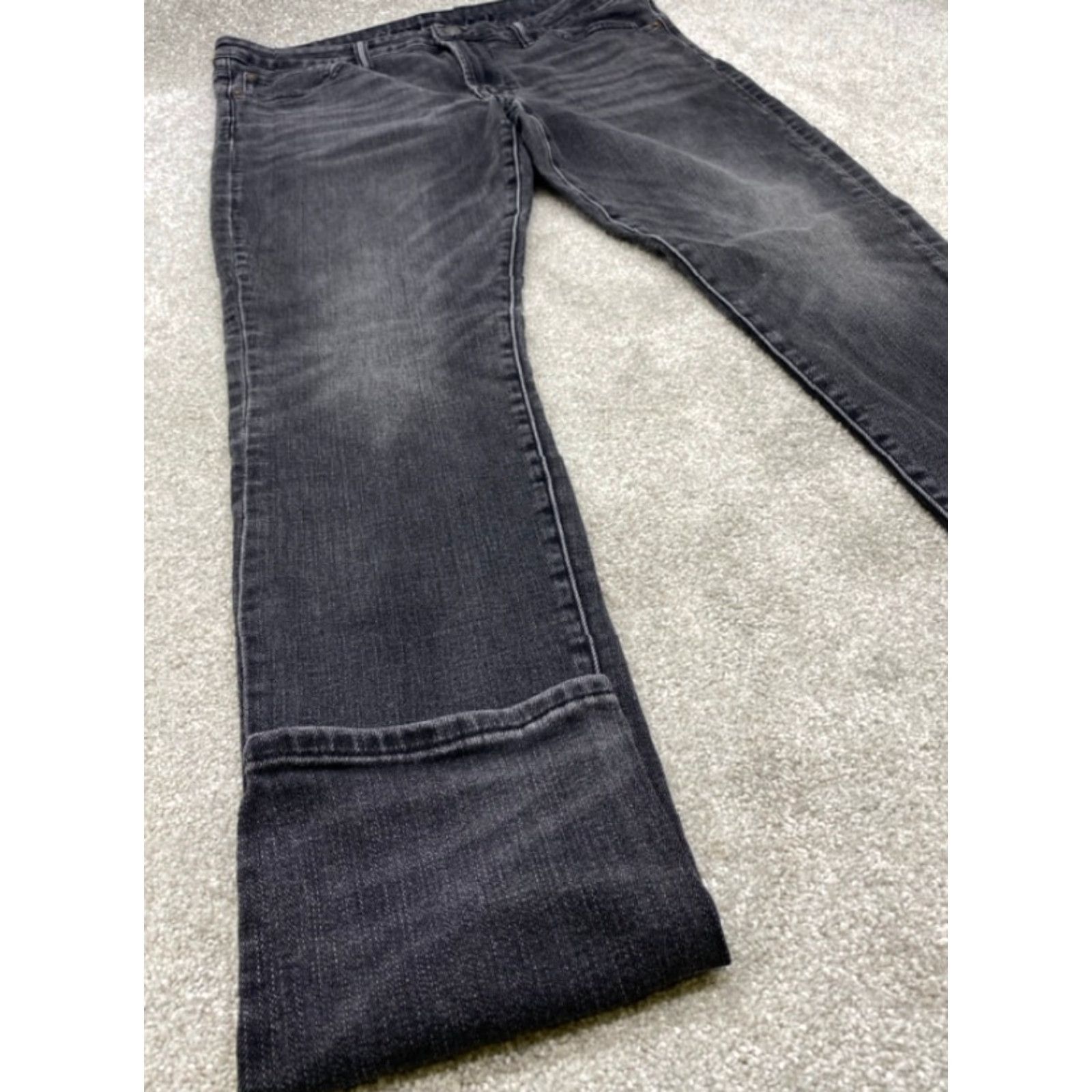 American Eagle Outfitters American Eagle Outfitters Jeans Mens 36x30 Black Straight Regular Stretch 5332 Size US 36 / EU 52 - 2 Thumbnail