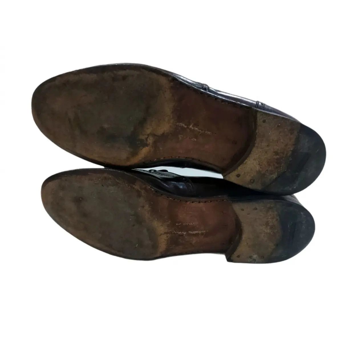 Designer × Salvatore Ferragamo Vintage Salvatore Ferragamo Made in Italy Leather Loafer Size US 11 / EU 44 - 9 Thumbnail