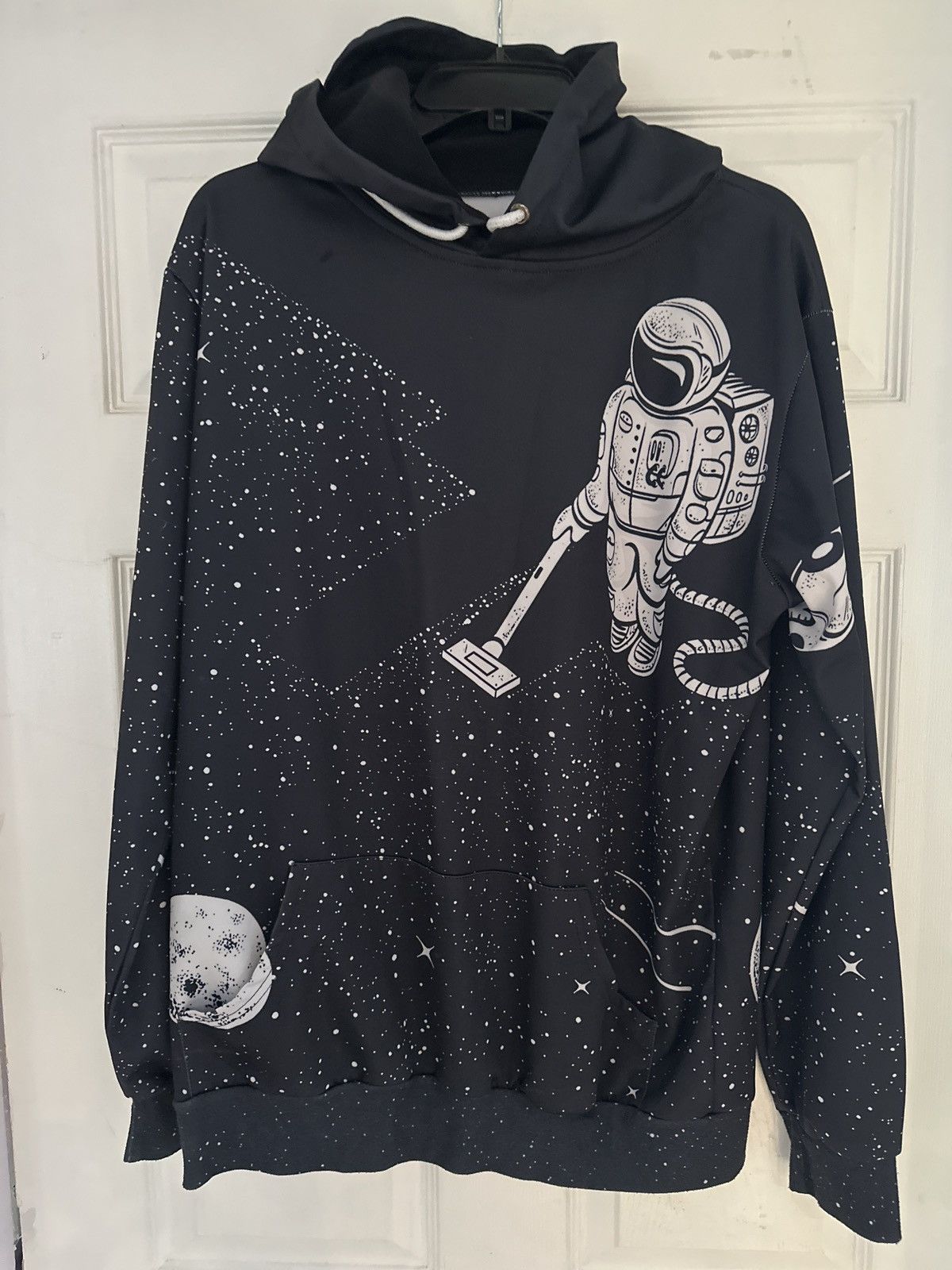 Vintage Spaceman, vacuuming, space stars sweatshirt | Grailed