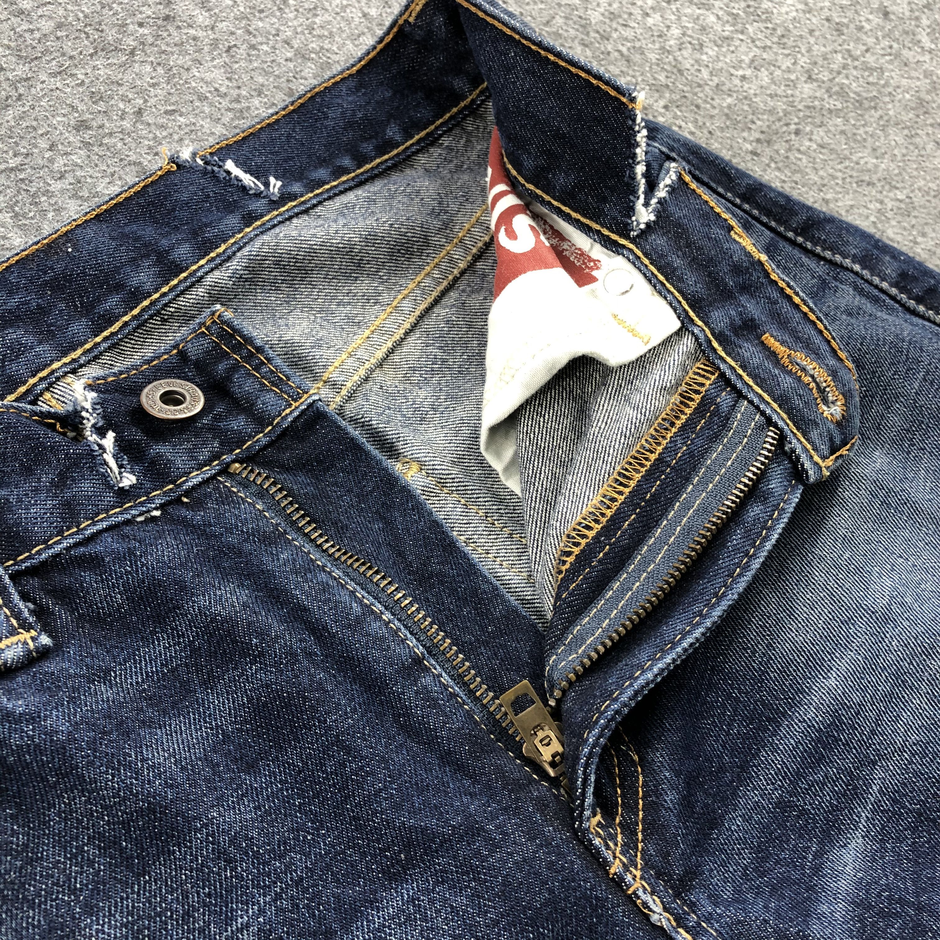 Levi's × Vintage Vintage Distress Levis 511 Jeans-JM1275 Size US 32 / EU 48 - 9 Thumbnail