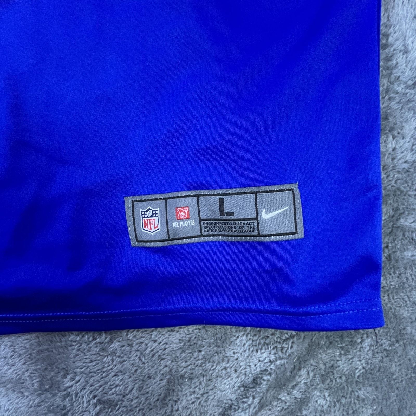 Nike Nike NFL New York Giants Jersey On Field Waller 12 Stitched Size US L / EU 52-54 / 3 - 5 Thumbnail