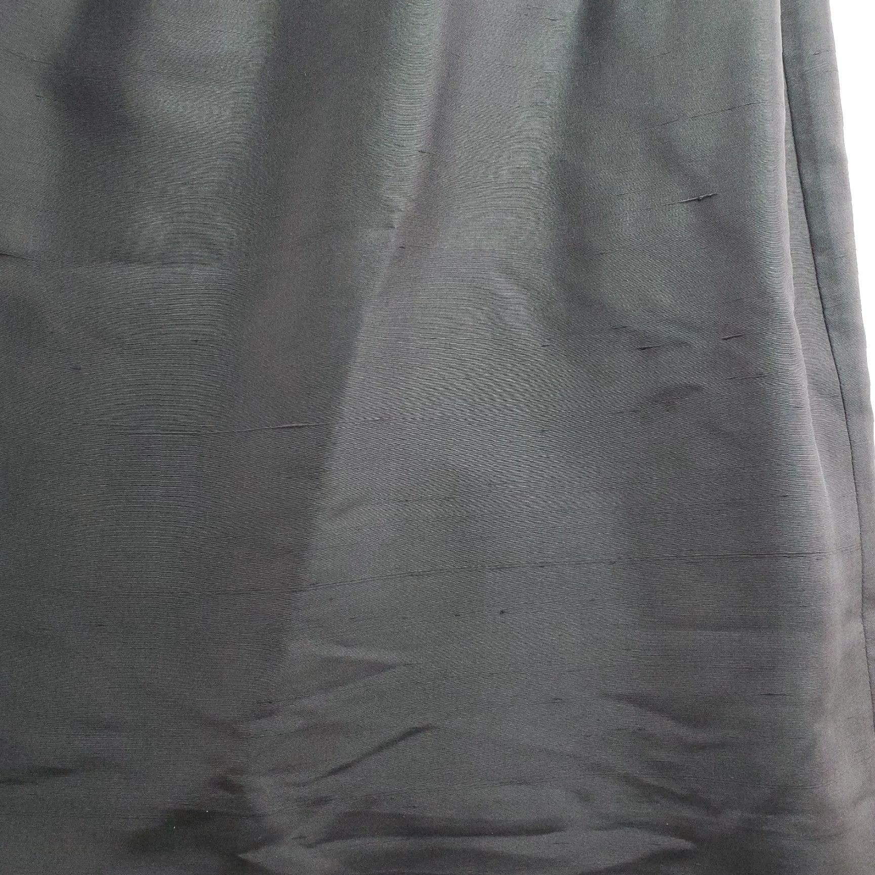 Talbots Talbots Skirt Women 6 Petite Black 100% Silk Straight & Pencil Knee Length Zipper Pleated Slit Workwear Silk Career Modern Vintage: No Size 28" / US 6 / IT 42 - 7 Thumbnail