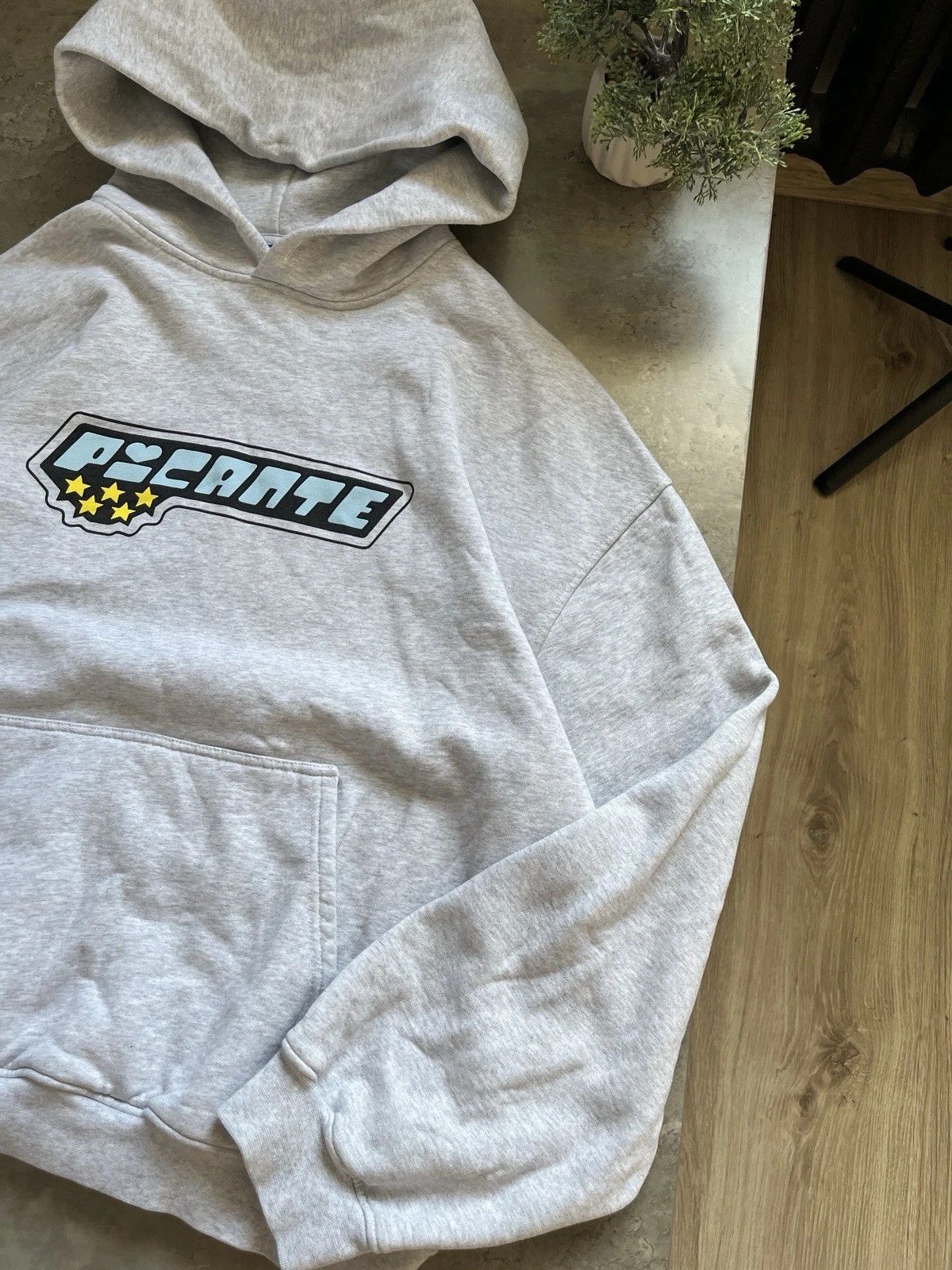 Other Picante London FW22 Mens Oversized Gray Logo Hoodie Size 2XL Size US XXL / EU 58 / 5 - 2 Thumbnail