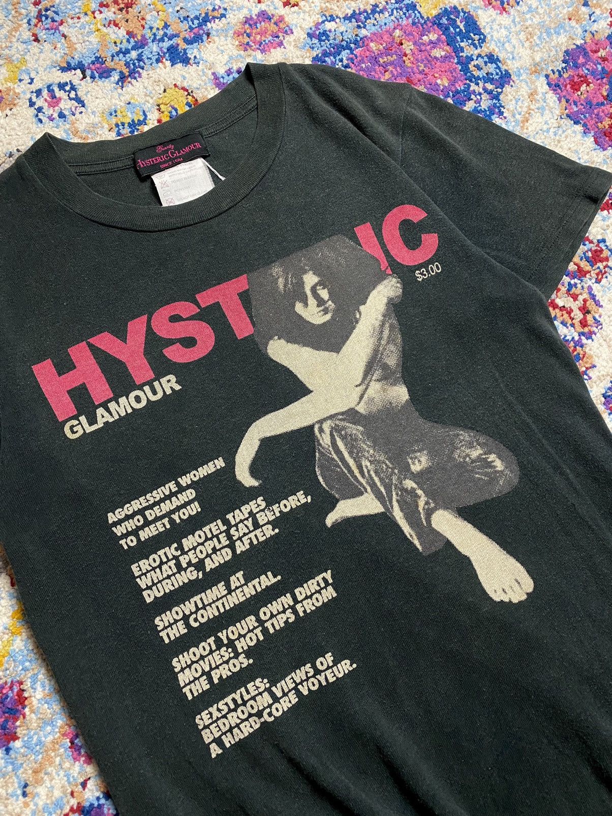 Hysteric Glamour 1990S HYSTERIC GLAMOUR NOBUHIKO KITAMURA NUDE GIRLS SS TEES Size US S / EU 44-46 / 1 - 4 Thumbnail