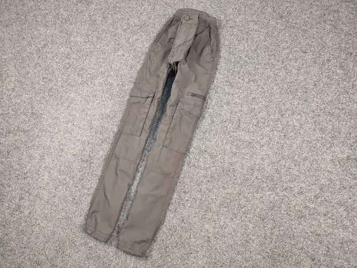 Japanese Brand Vintage 90's Cargo Pants Travis Scott Japan Zip Pocket Gray Size US 36 / EU 52 - 2 Thumbnail
