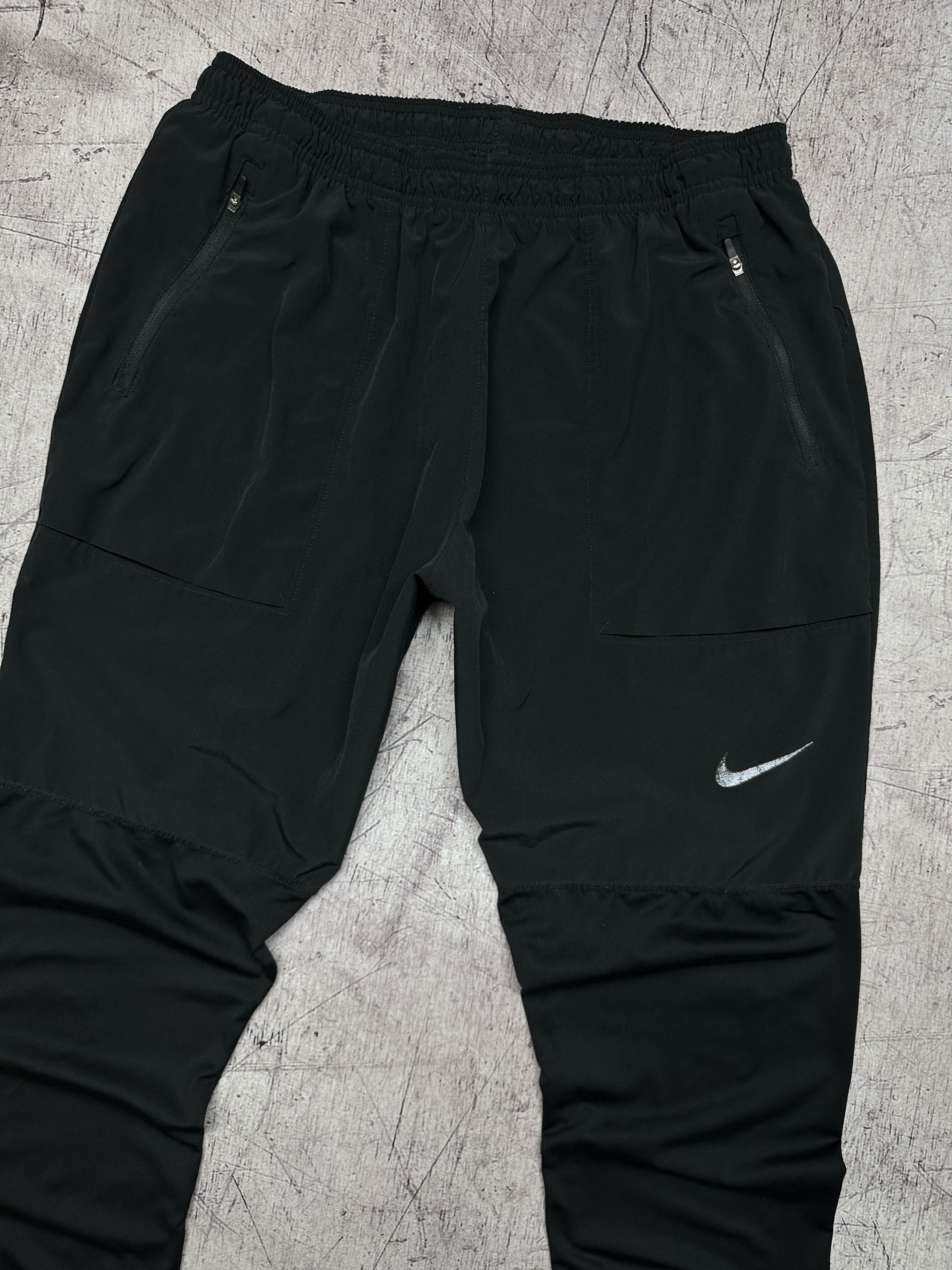 Nike Nike Dri Fit Mens Nylon Track Pants Running Size US 32 / EU 48 - 2 Thumbnail