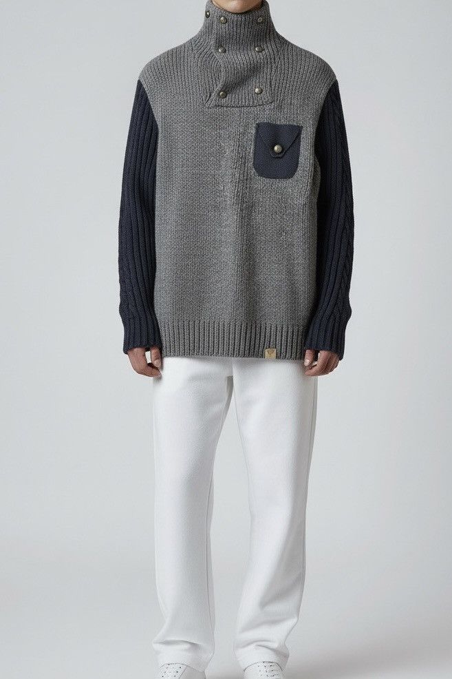 Other Primo Emporio Italian Knit High-Neck Jumper - Size L - NWT Size US L / EU 52-54 / 3 - 1 Thumbnail