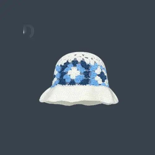 Other Noriyo x Ryou Handmade Flower Crochet Bucket Hat Size ONE SIZE - 6 Thumbnail
