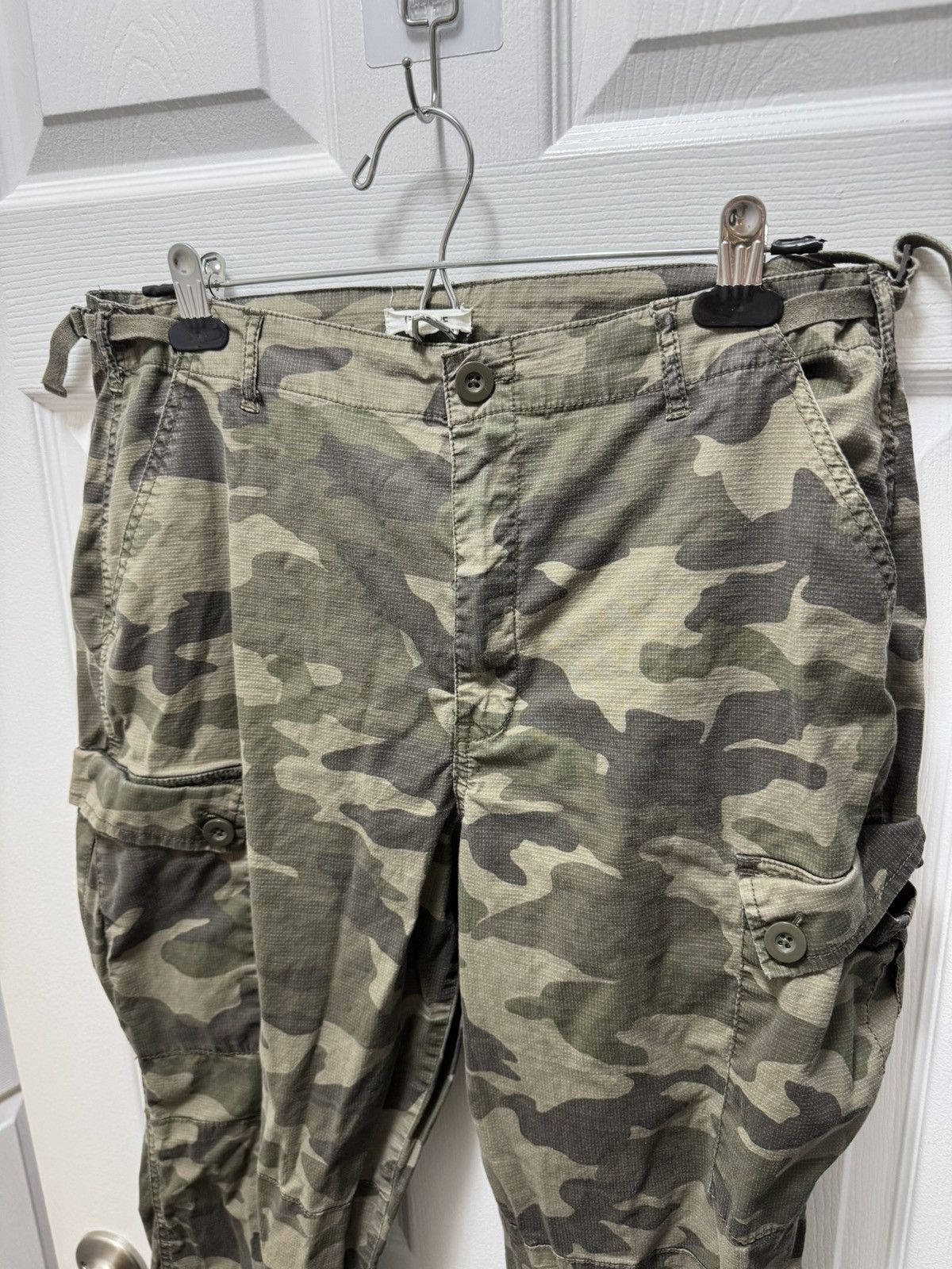 Realtree Garage RealTree Military Camo Cargo Pocket Pants Woodland Size US 34 / EU 50 - 4 Thumbnail