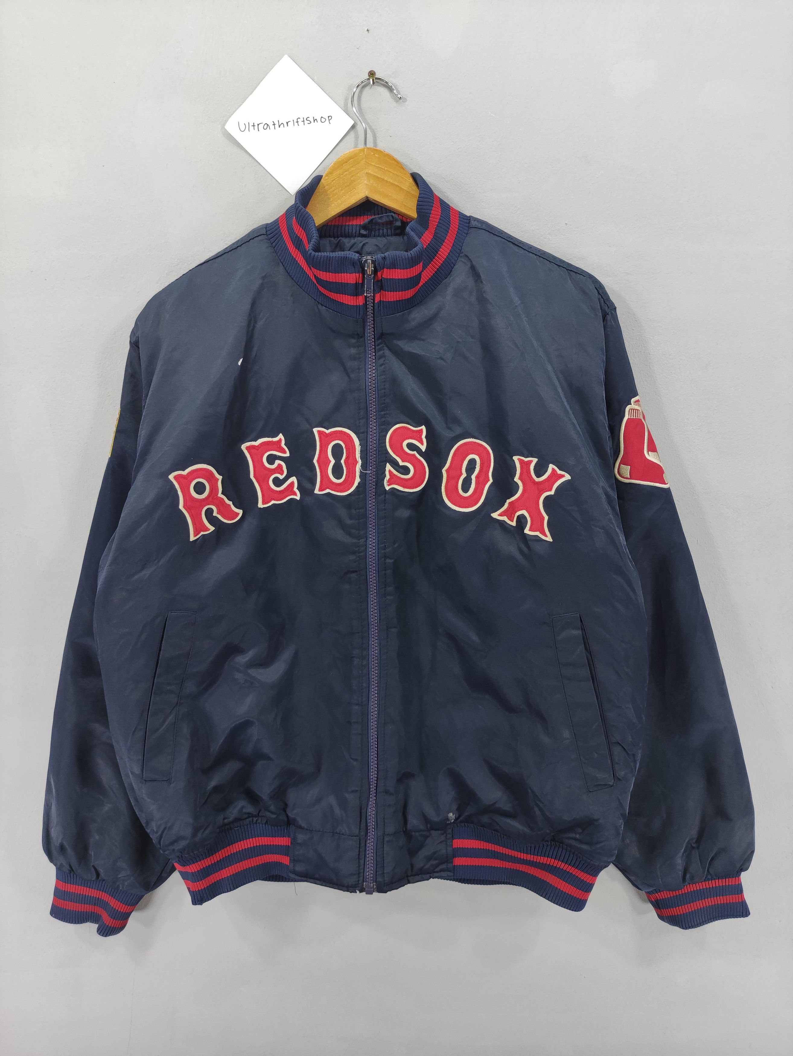 Cooperstown Collection Vintage 90s MLB Red Sox Varsity Jacket Spell Out Size US M / EU 48-50 / 2 - 1 Thumbnail