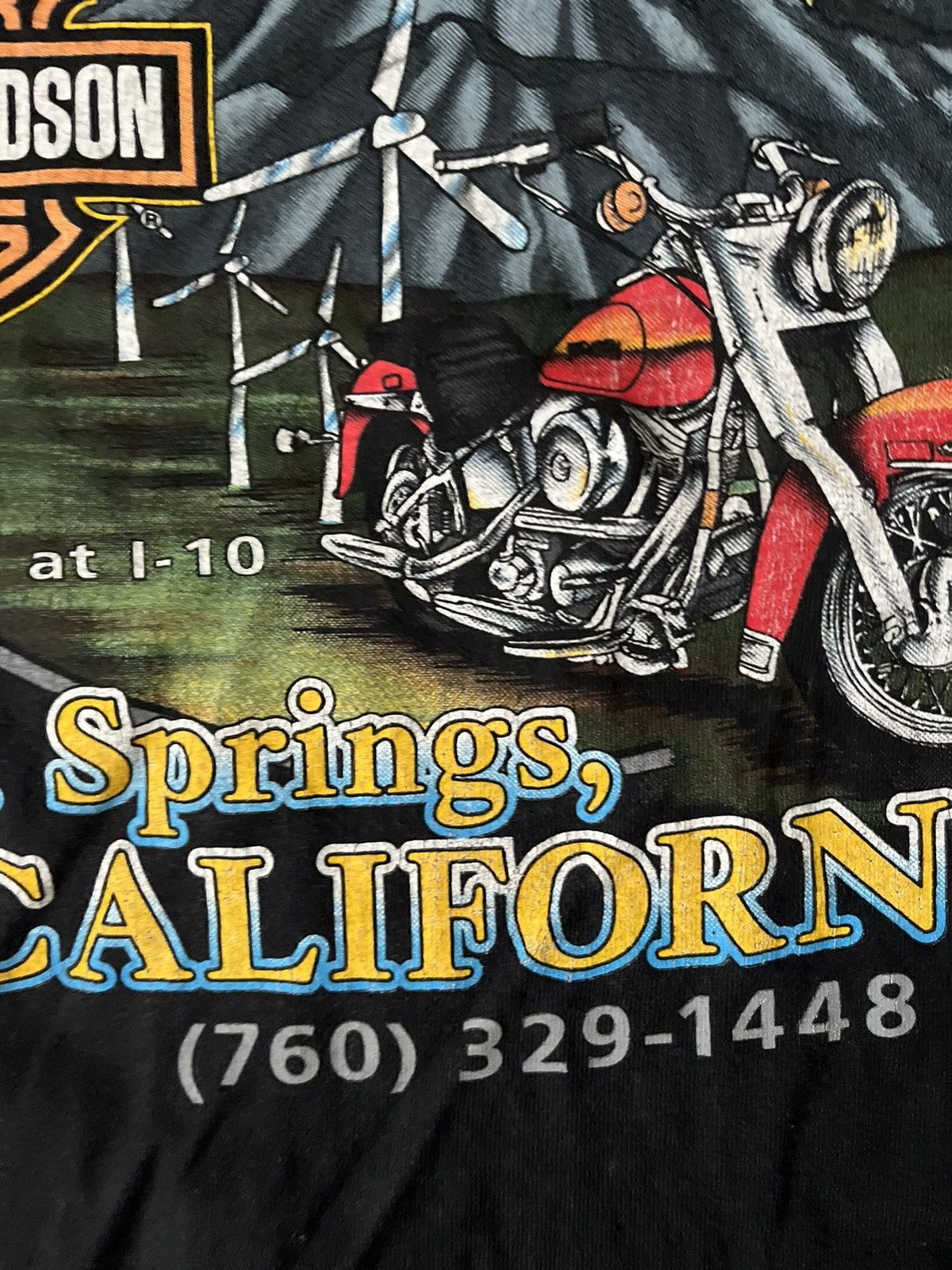 Harley Davidson × Vintage Harley Davidson Palm Springs Vintage Tee Size US XL / EU 56 / 4 - 14 Thumbnail
